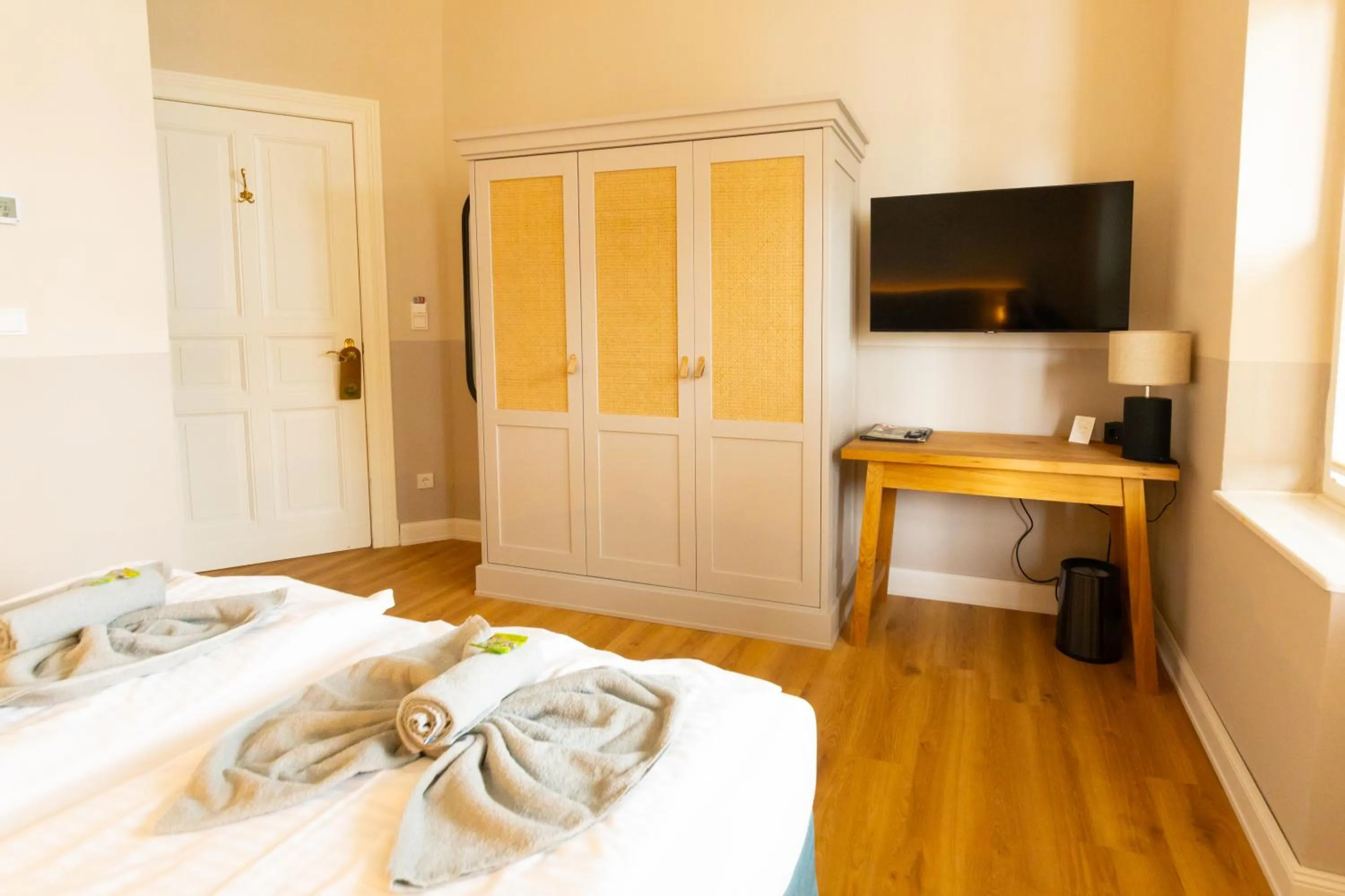 Bed in Hotel Germania