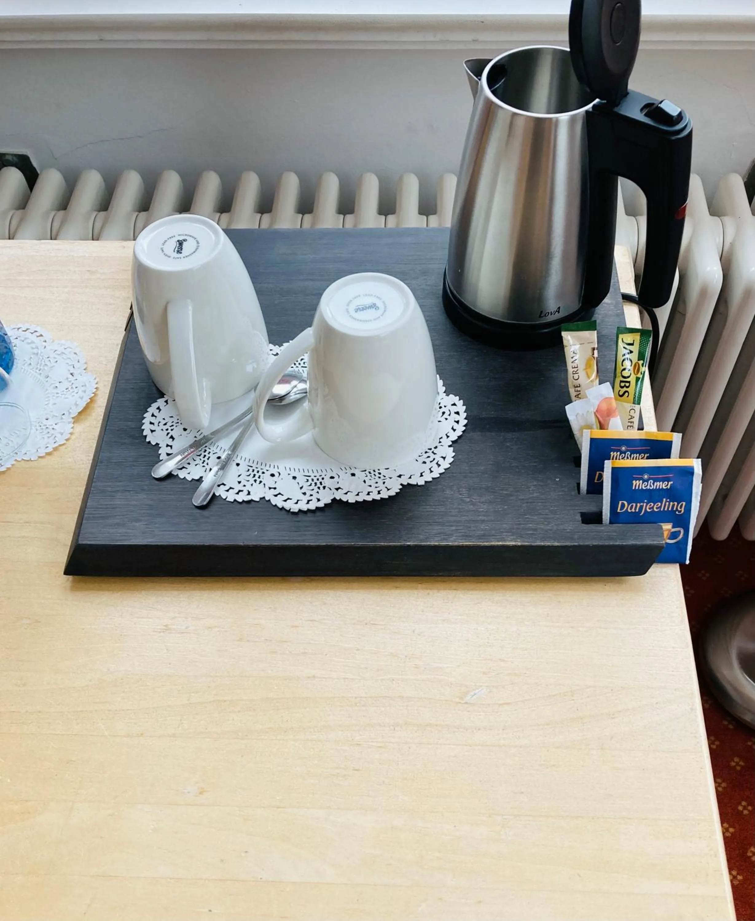 Coffee/tea facilities in Hotel Germania