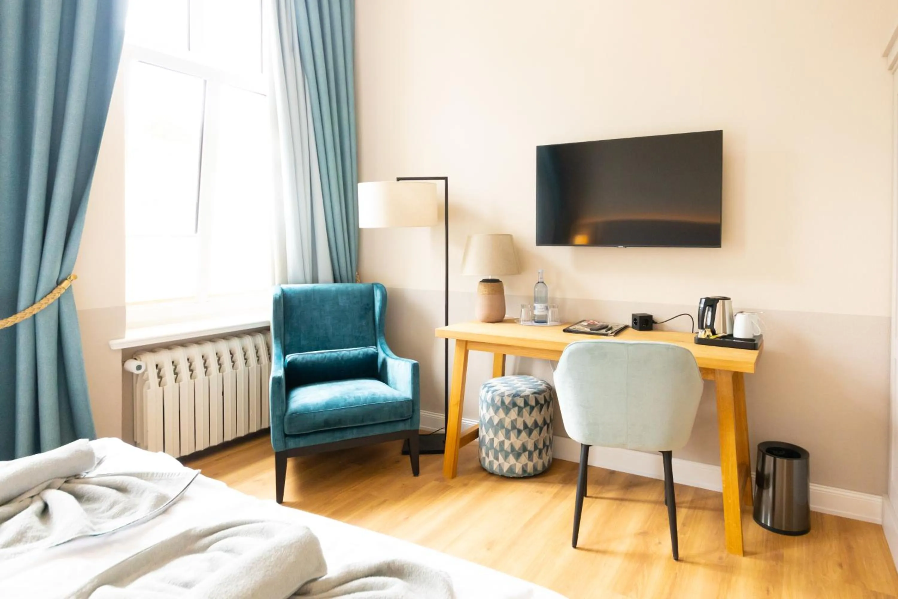 Bed in Hotel Germania