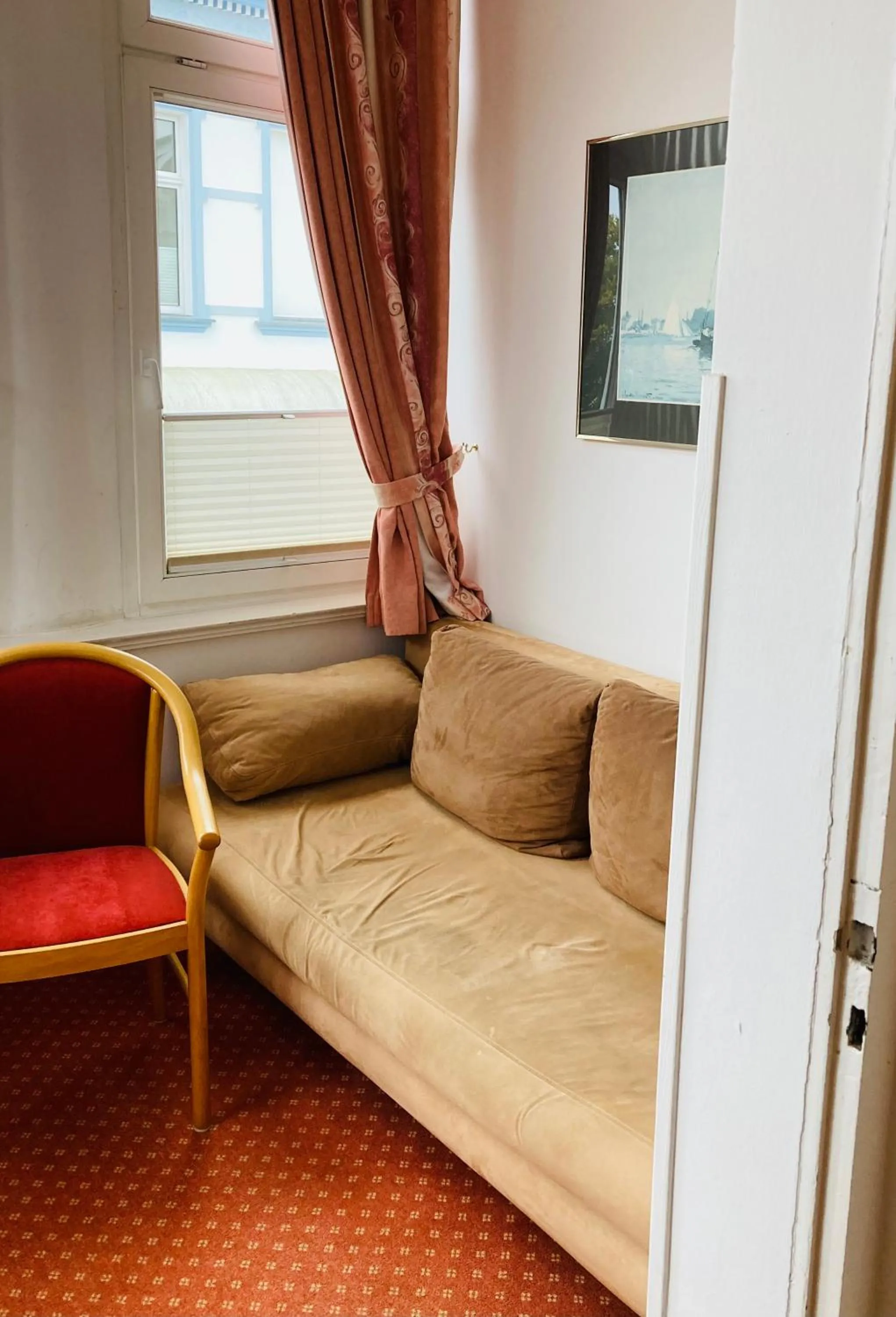 Seating area in Hotel Germania