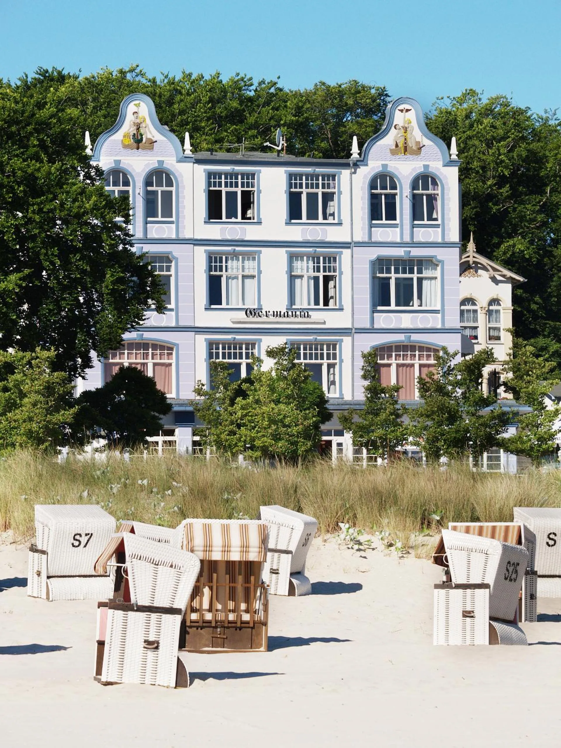 Property building in Hotel Germania