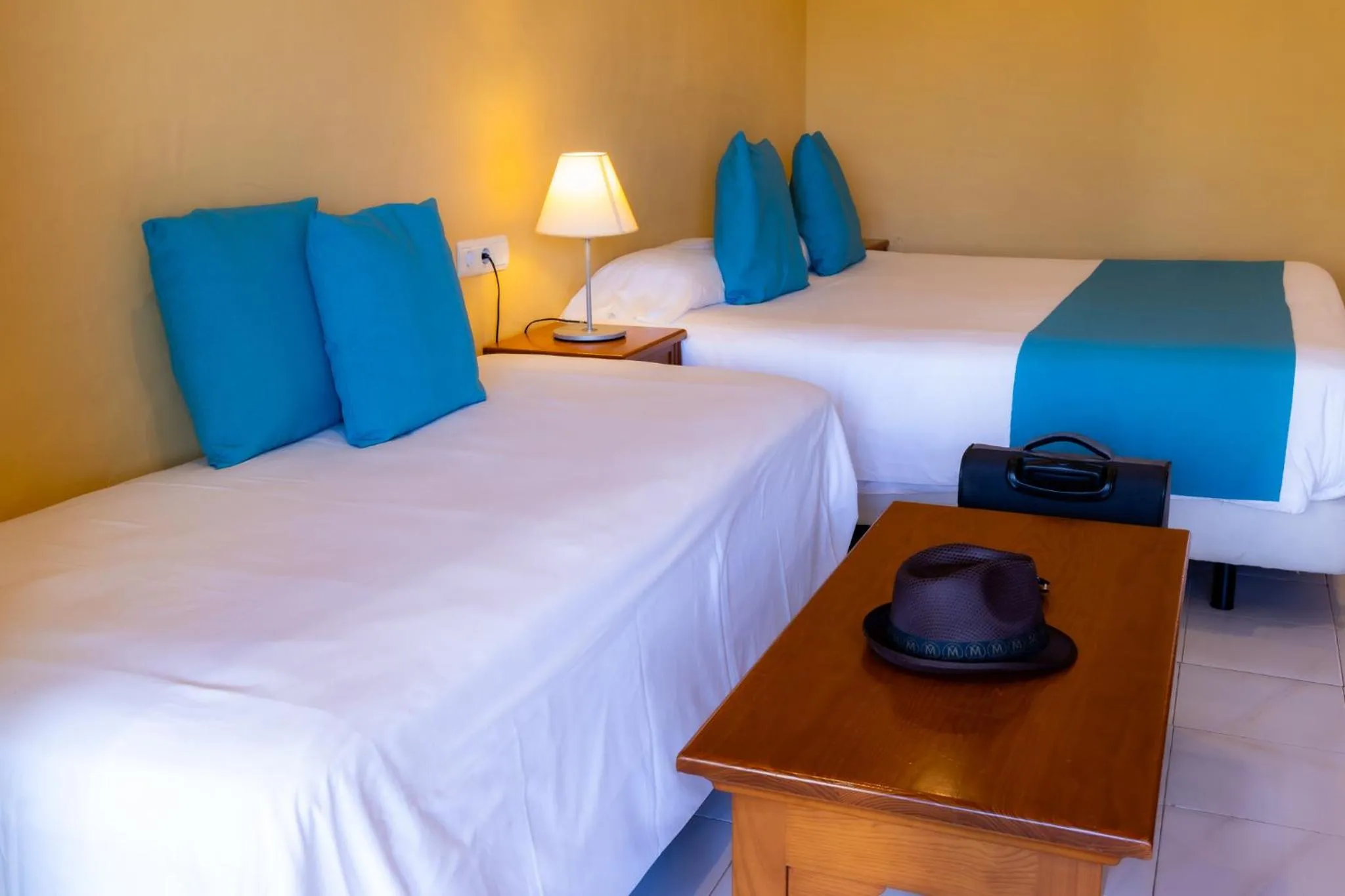 Bedroom, Bed in Hotel Club Sunway Punta Prima