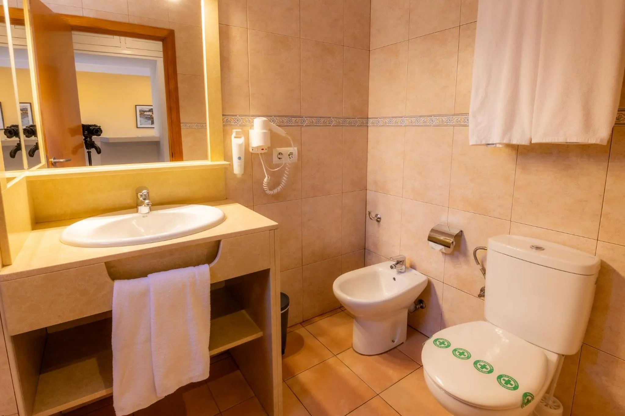 Bathroom in Hotel Club Sunway Punta Prima
