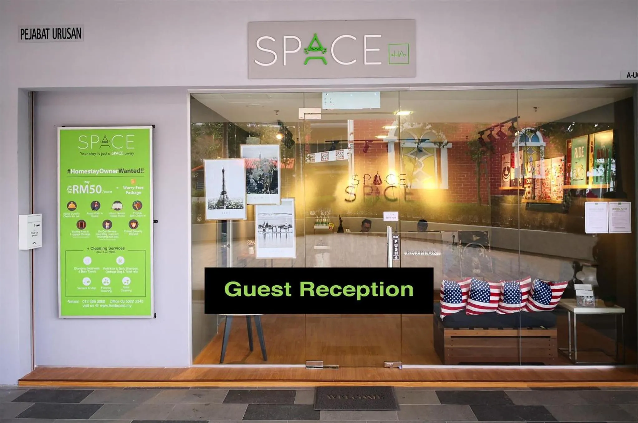 Lobby or reception in Host Assist Homestay by HA i-City