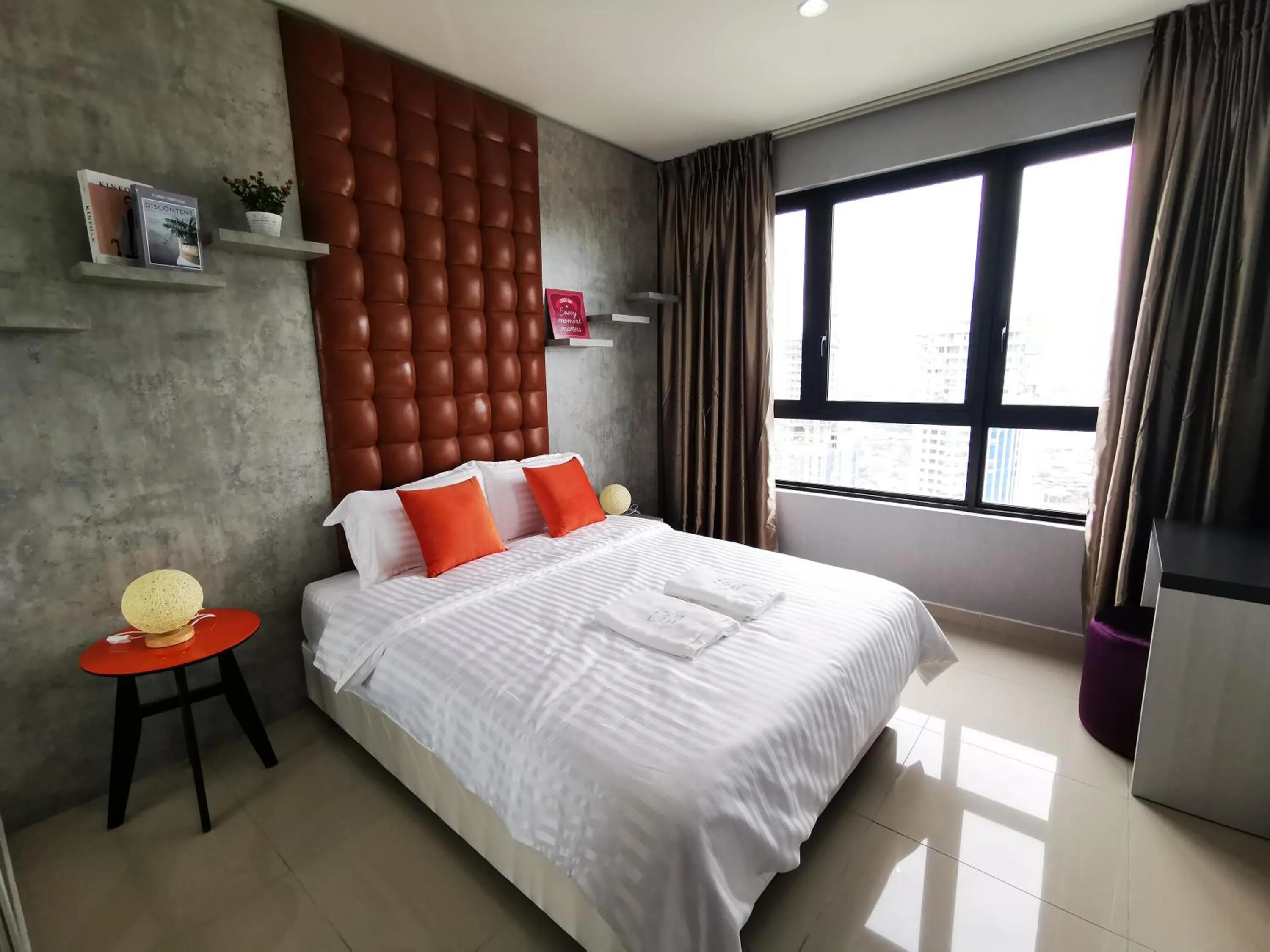 Photo of the whole room, Bed in Host Assist Homestay by HA i-City