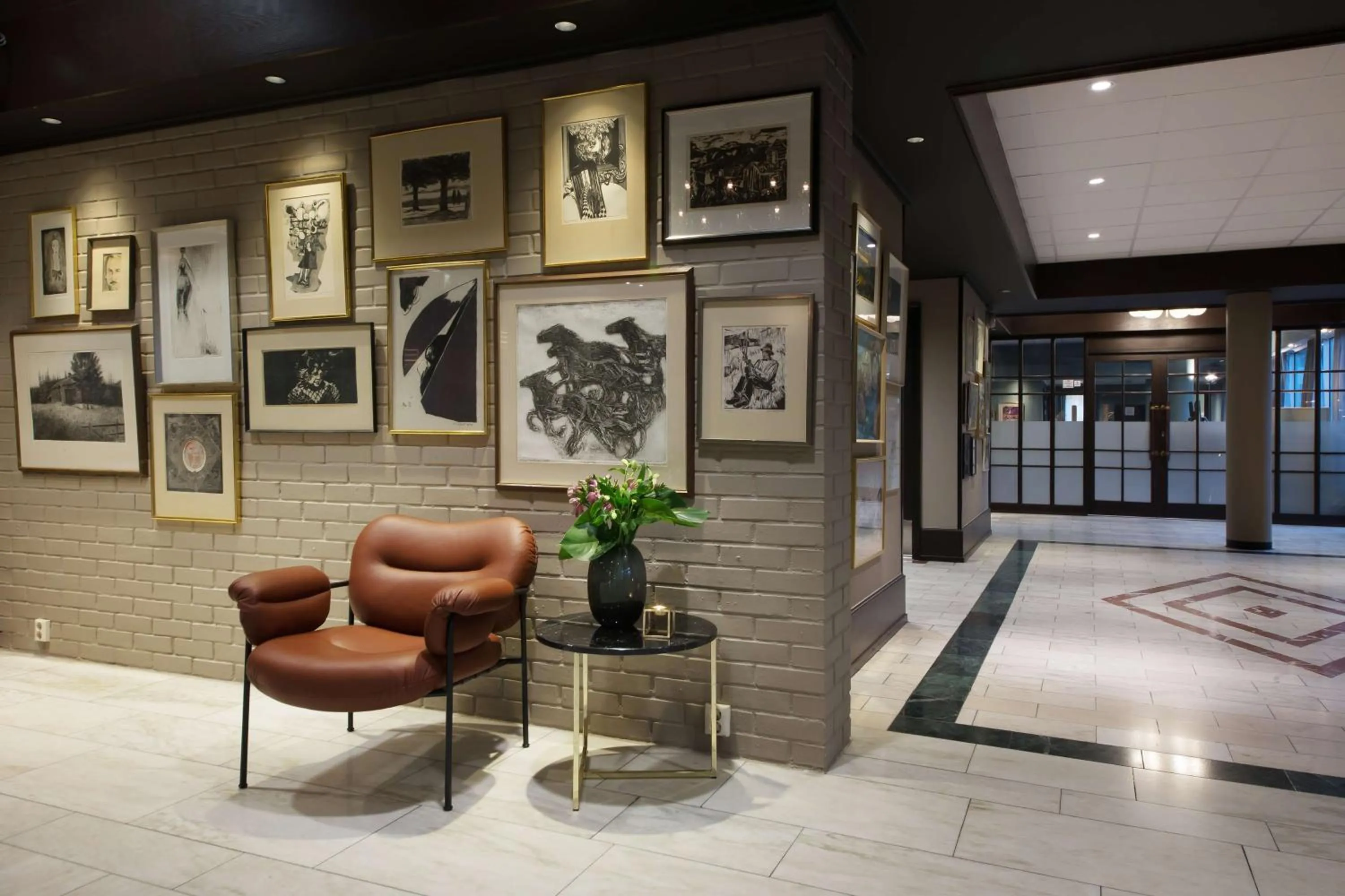 Lobby or reception in Radisson Blu Park Hotel, Oslo