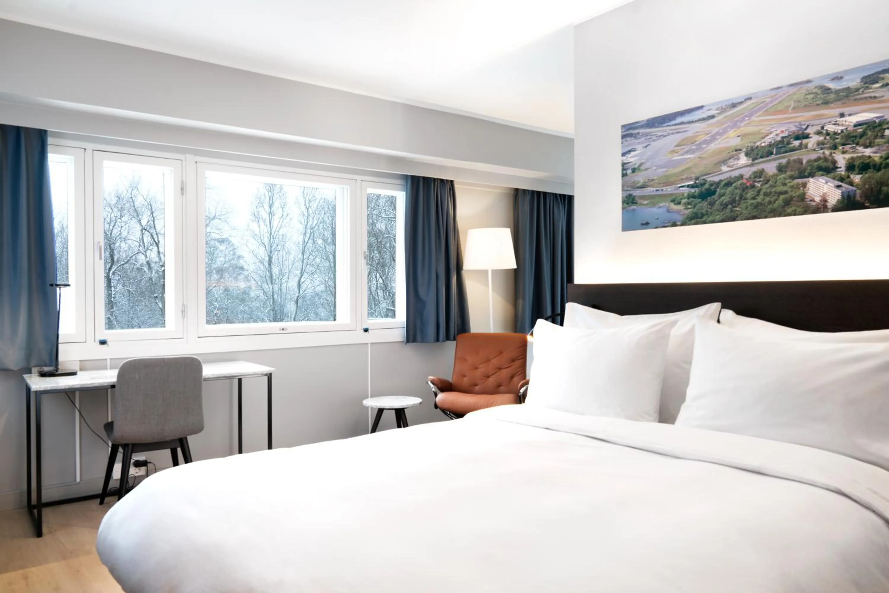 Bed in Radisson Blu Park Hotel, Oslo