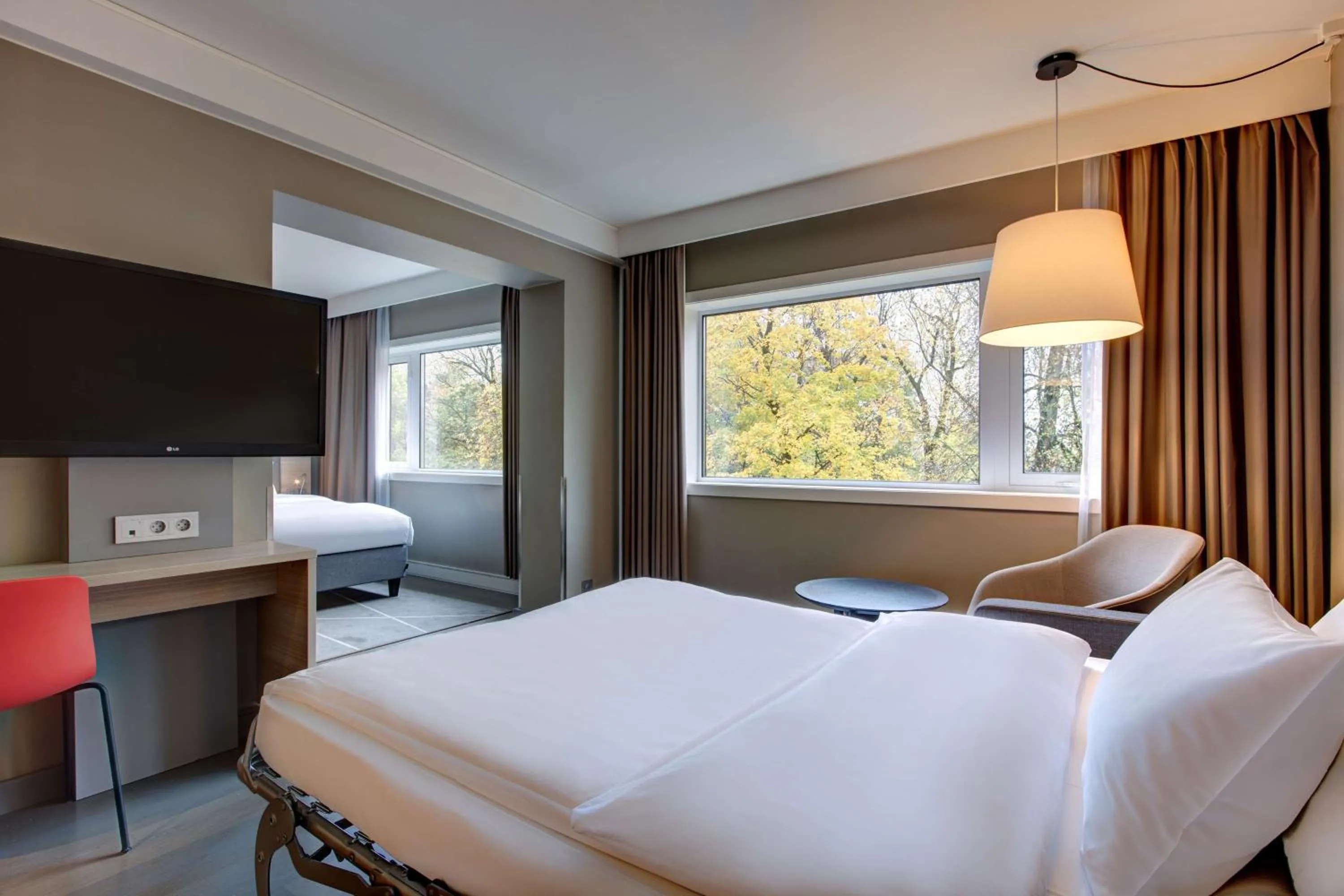 Bed in Radisson Blu Park Hotel, Oslo