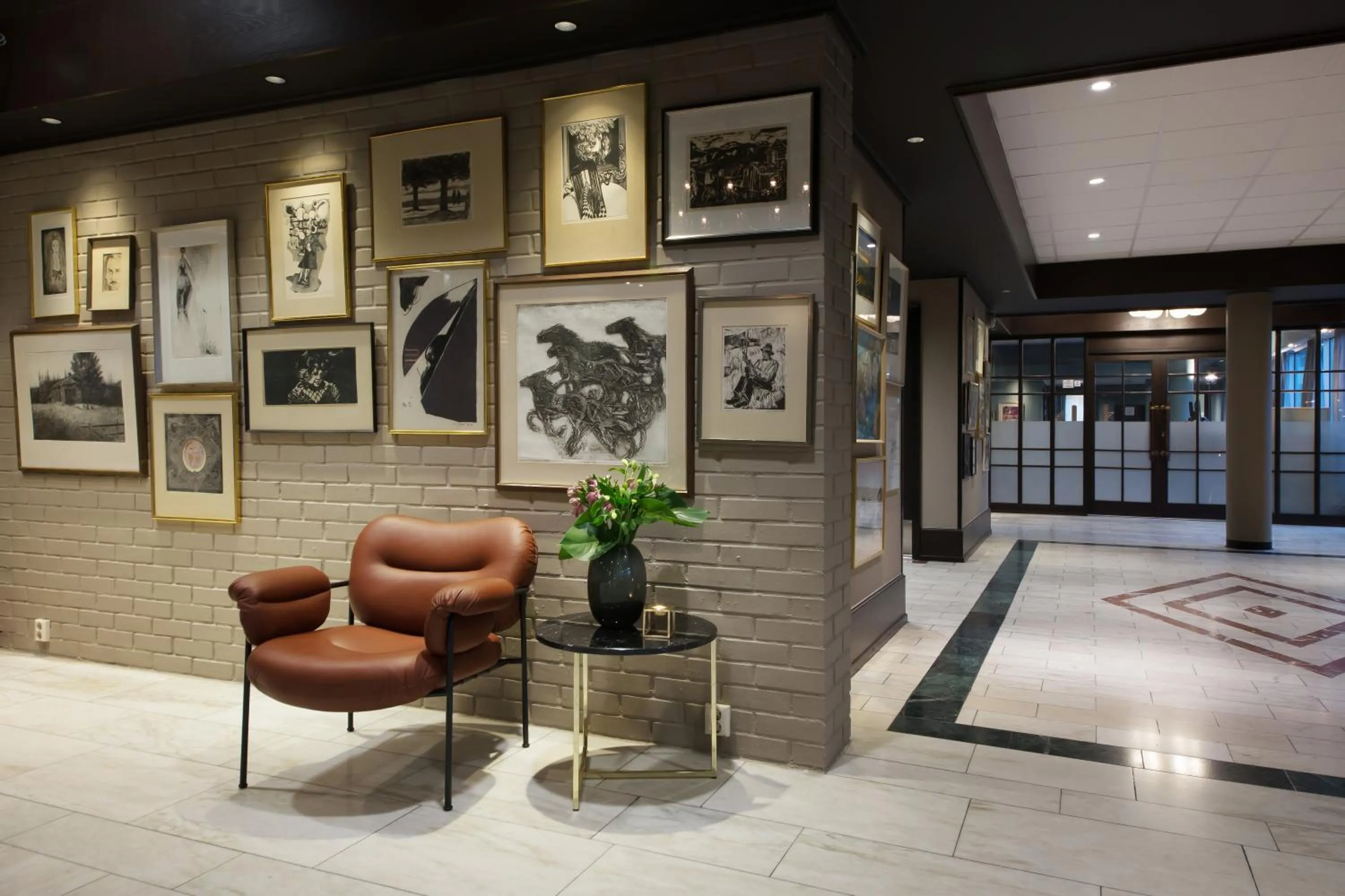 Lobby or reception in Radisson Blu Park Hotel, Oslo