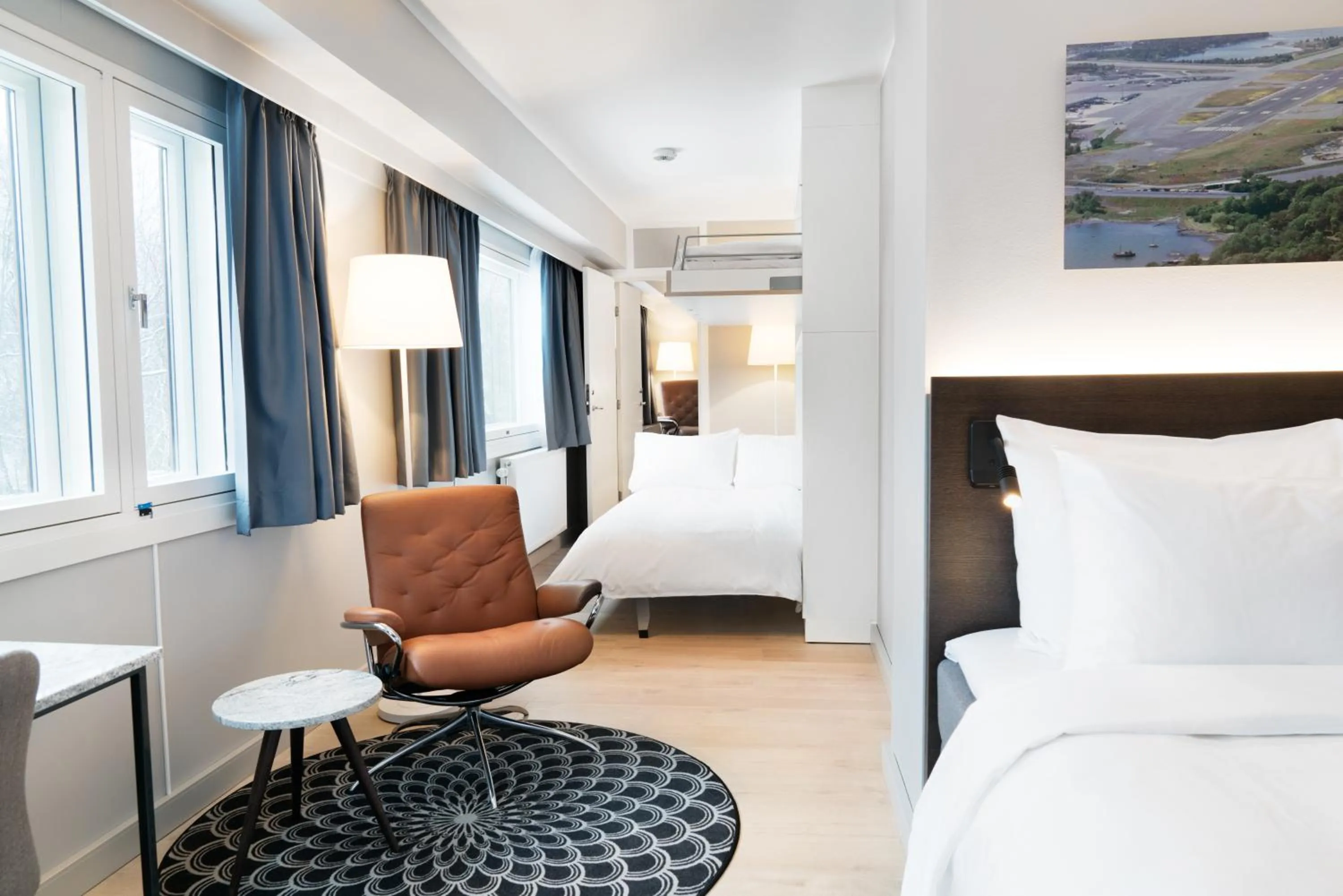 Bedroom, Bed in Radisson Blu Park Hotel, Oslo