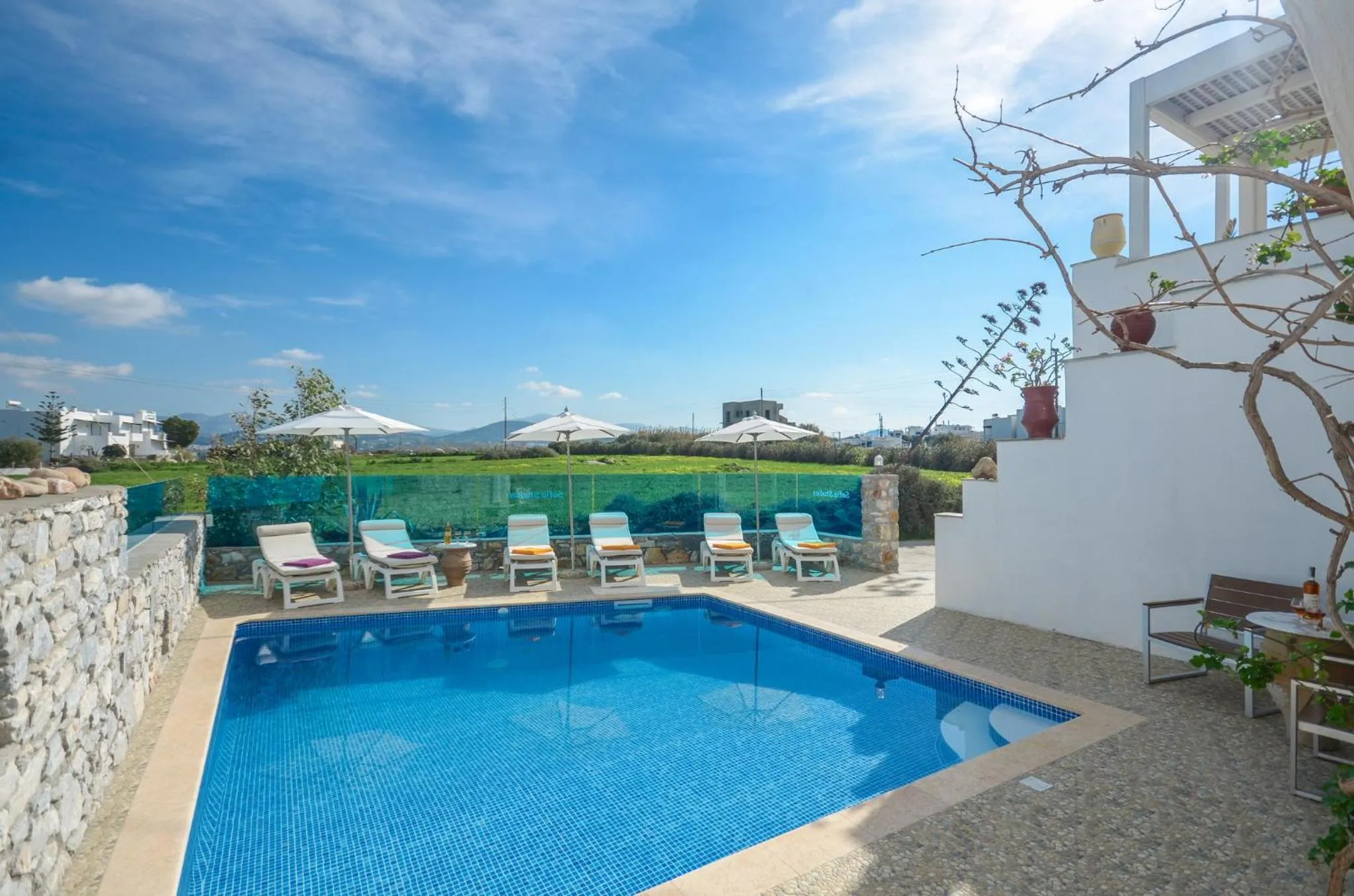 Swimming pool in Studios Sofia Dream