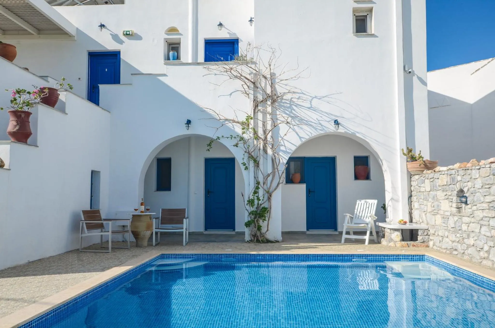 Swimming pool in Studios Sofia Dream