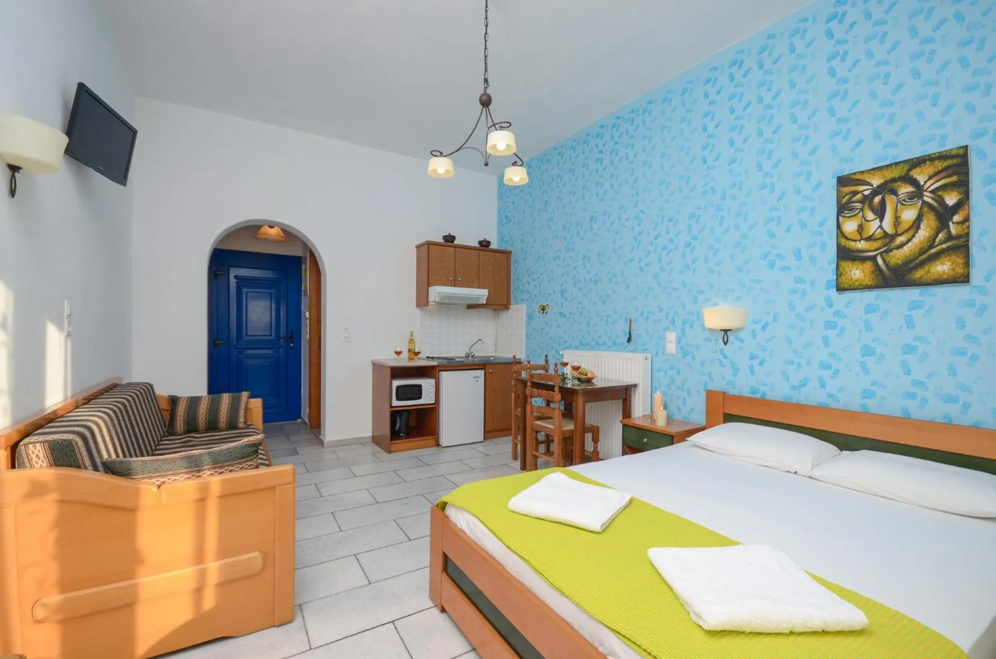 Bed in Studios Sofia Dream