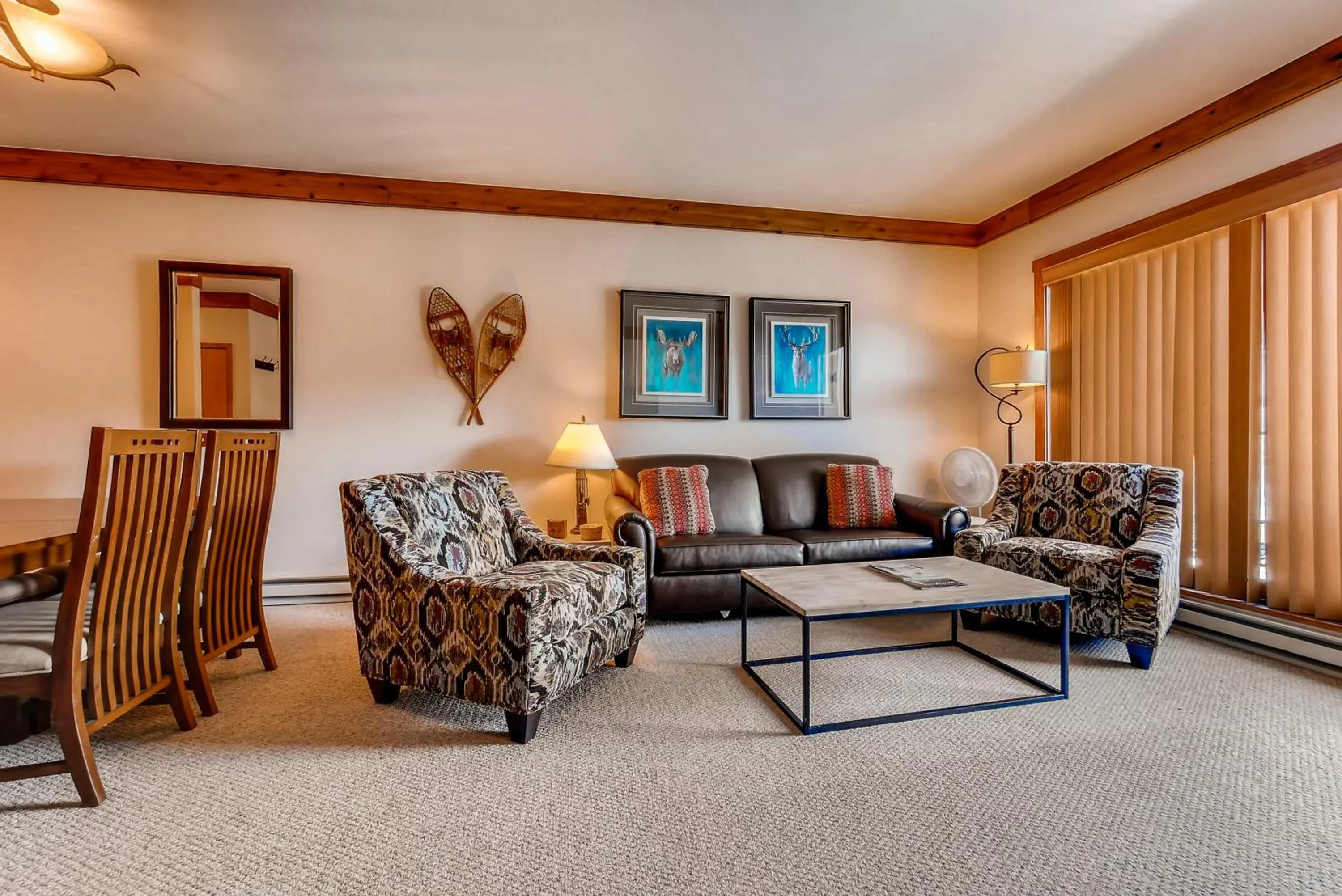 Living room in Snow Flower Condos