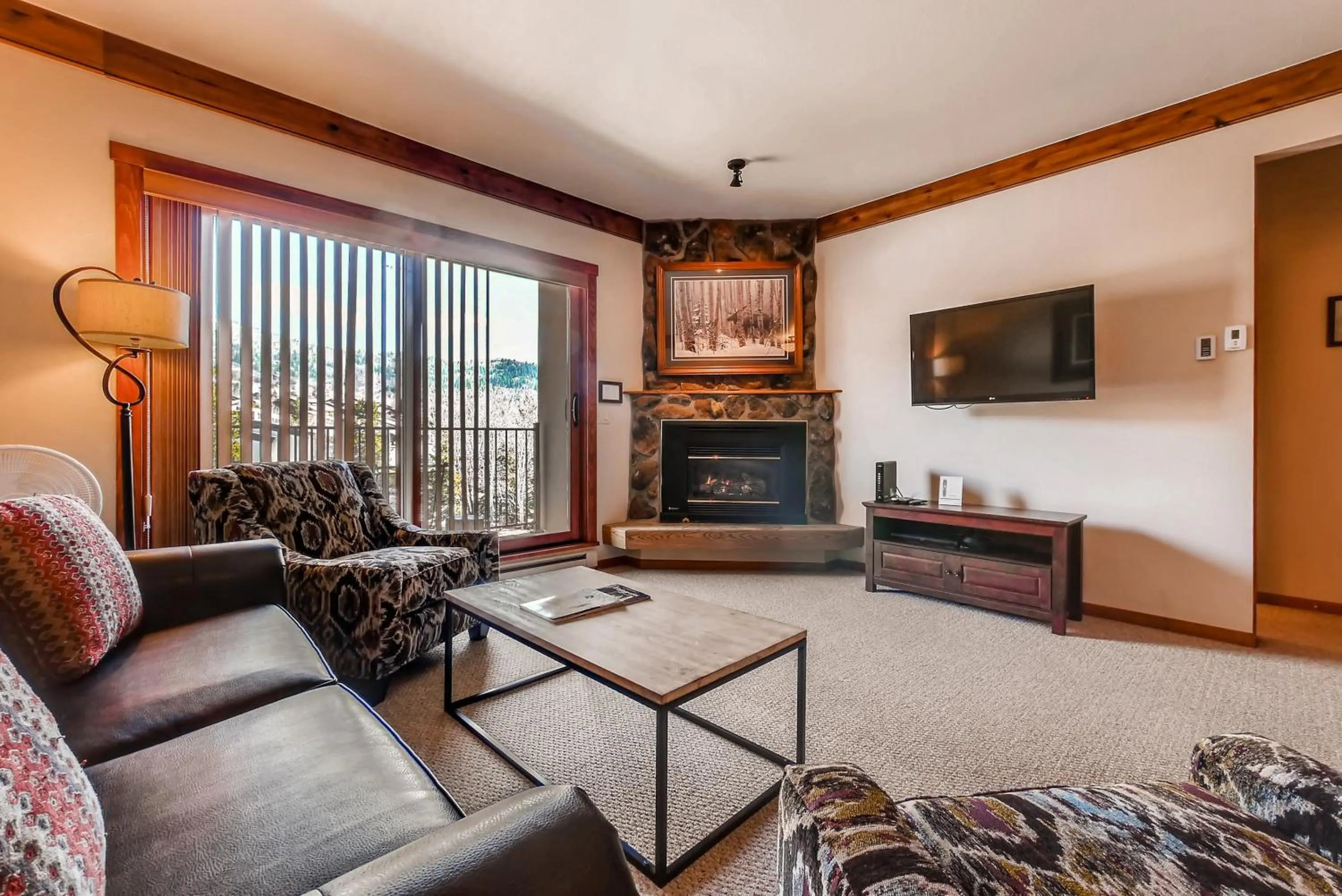 Living room in Snow Flower Condos