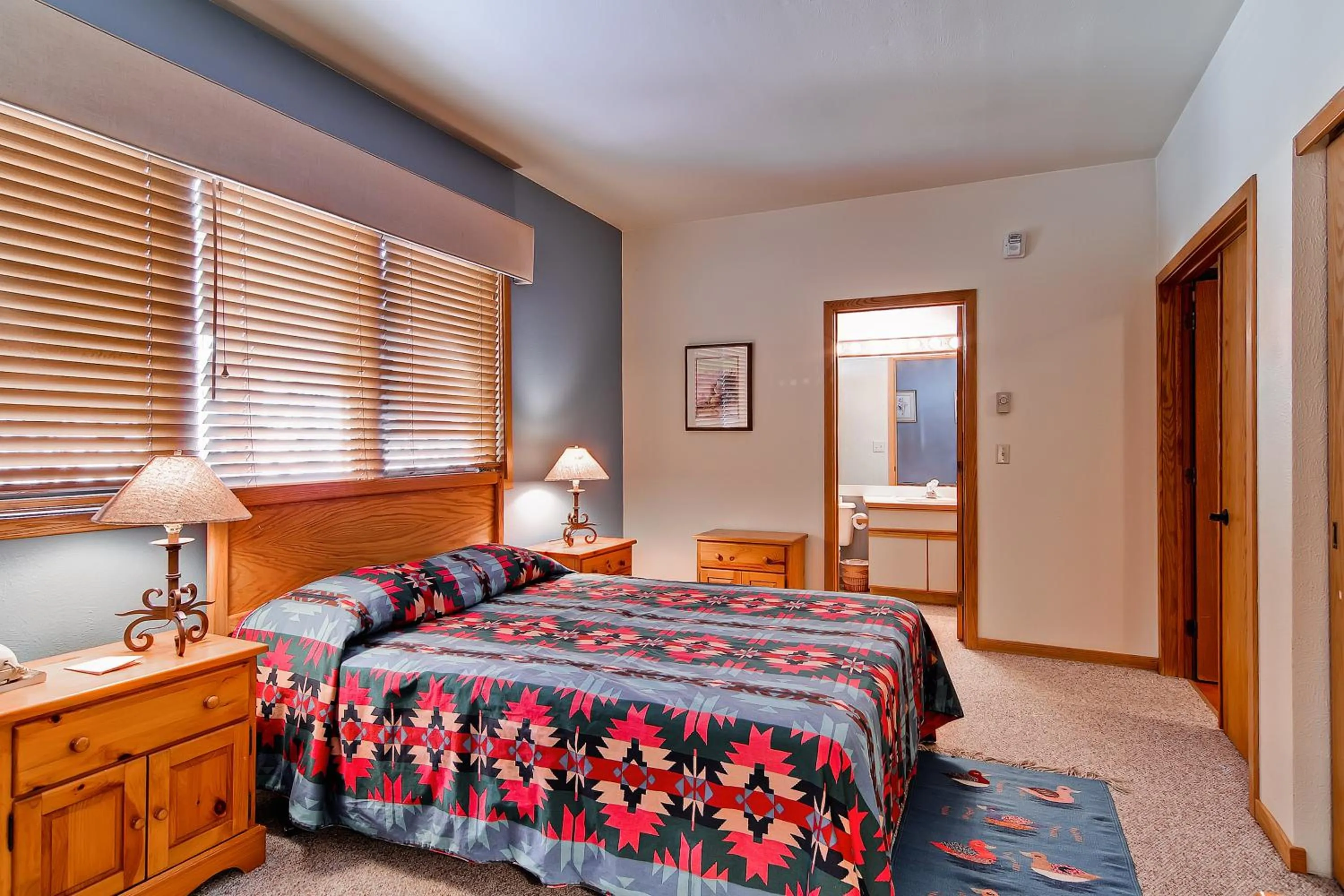 Bedroom, Bed in Snow Flower Condos