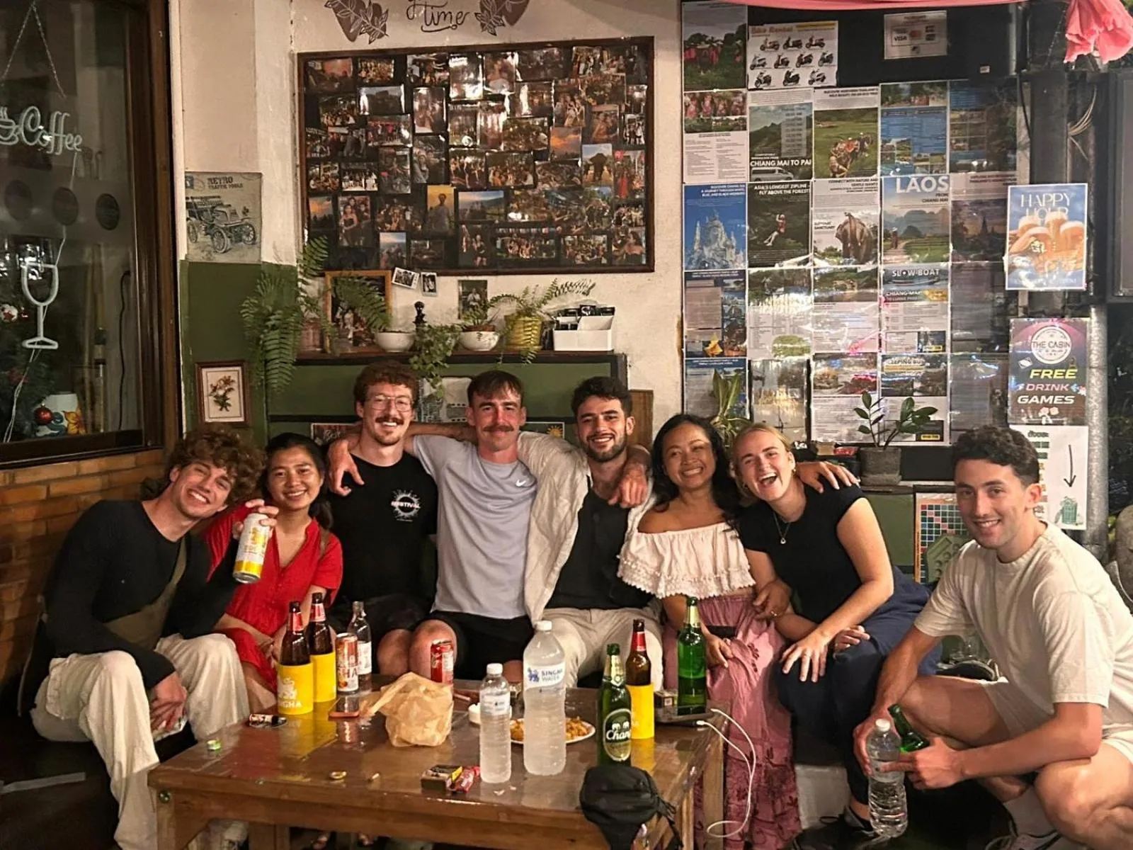 People in The Cabin Backpackers Hostel & Bar