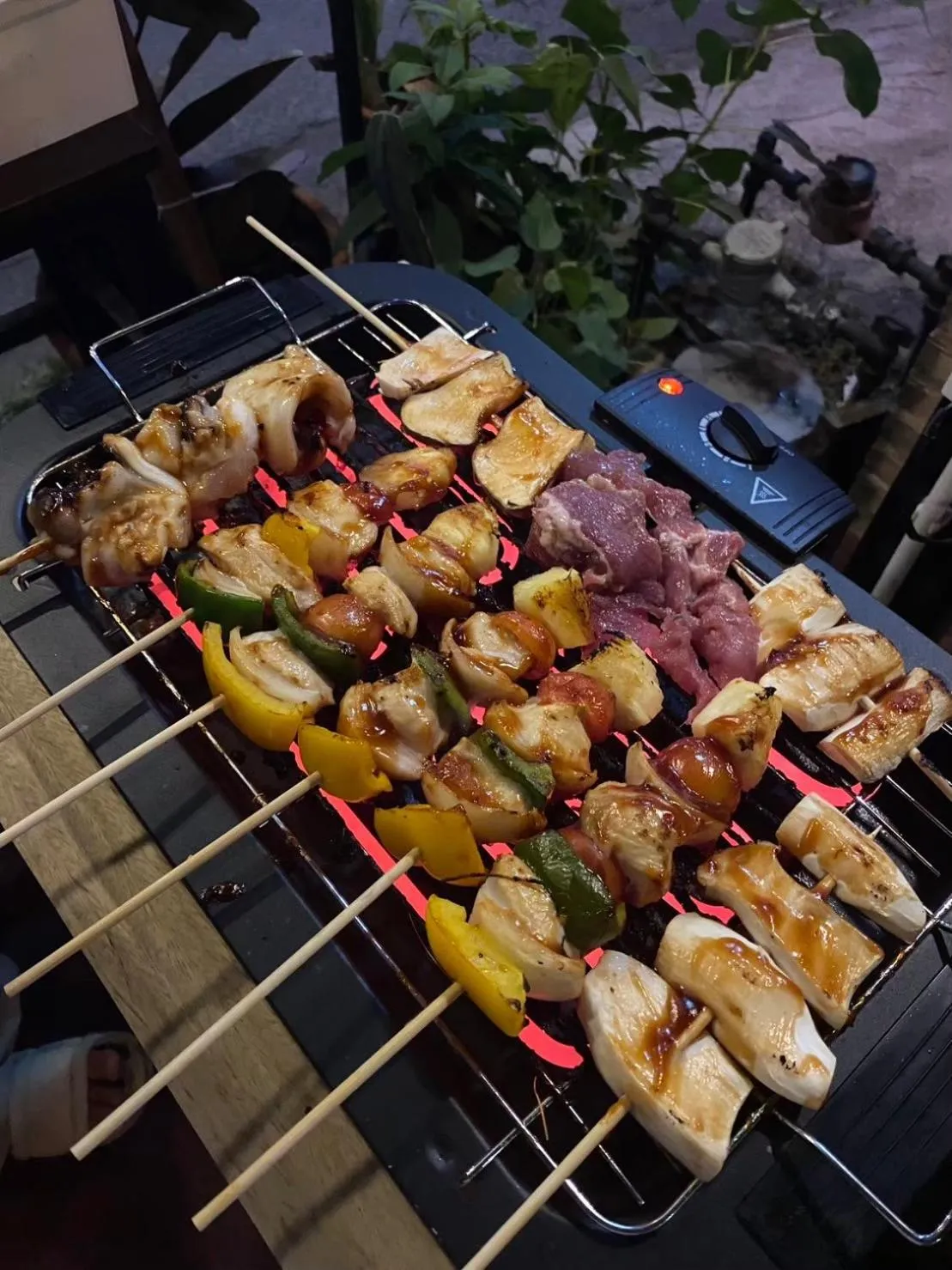 BBQ facilities in The Cabin Backpackers Hostel & Bar