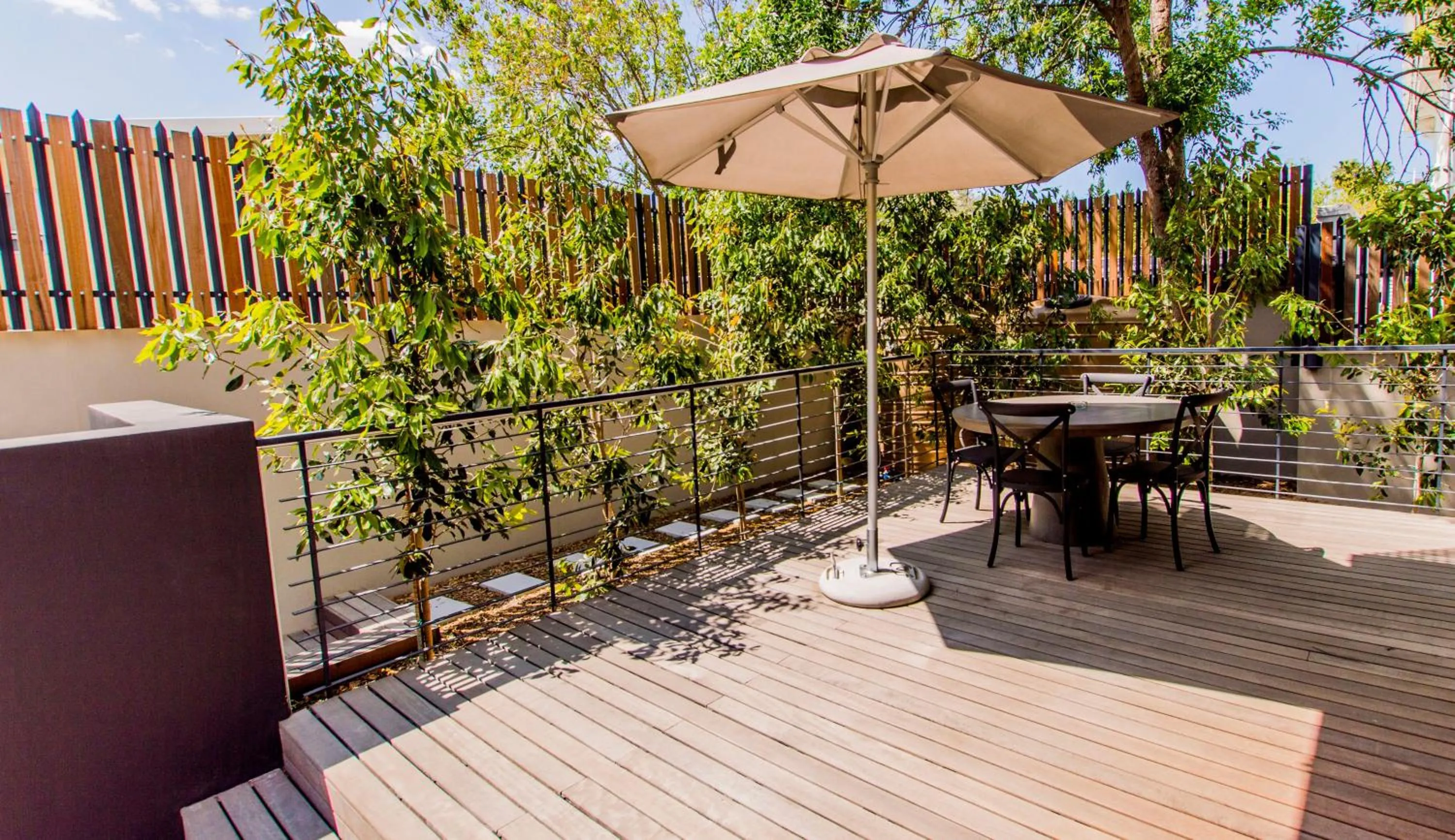 Patio in De Haas Living @ Die Laan 2