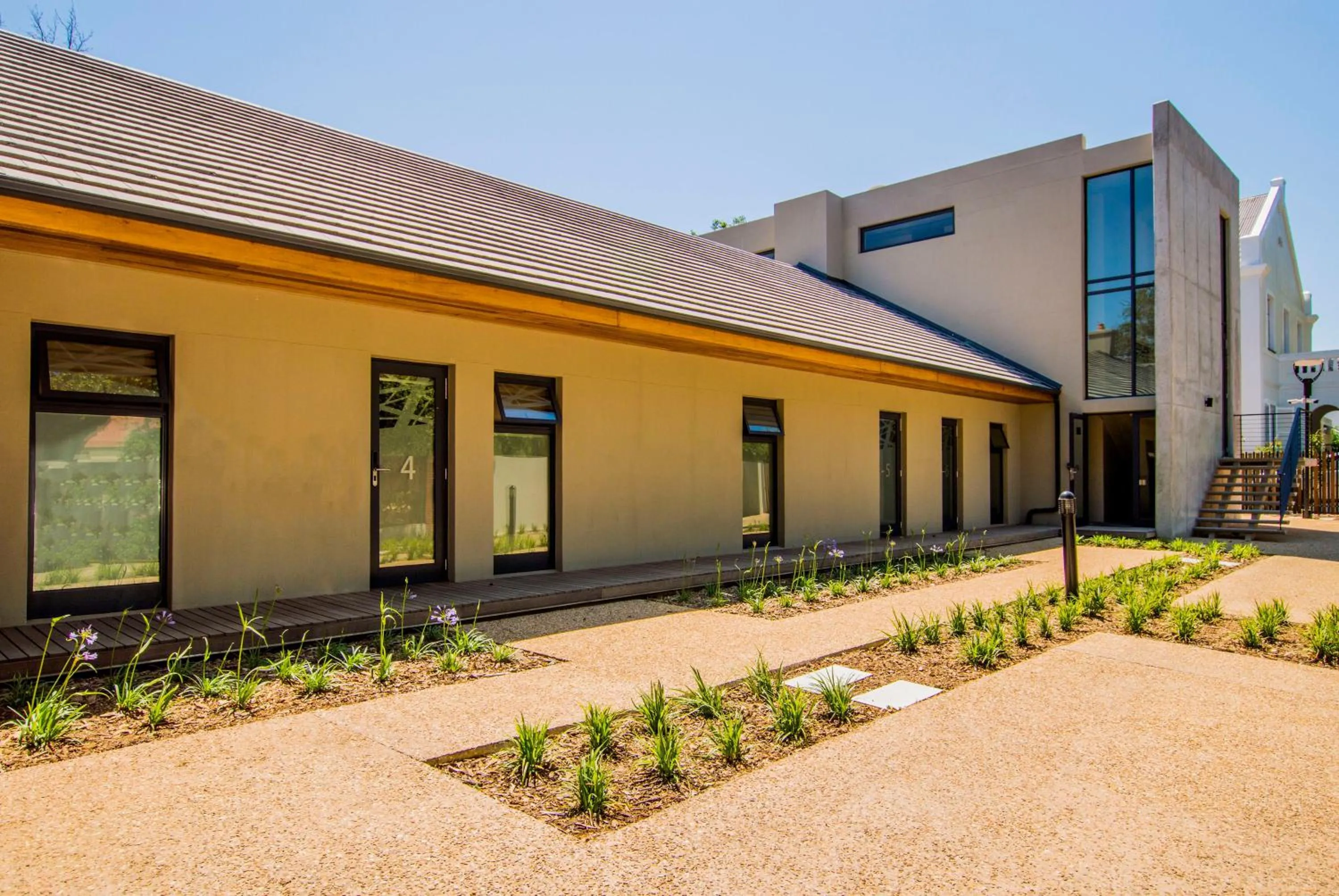 Facade/entrance in De Haas Living @ Die Laan 2