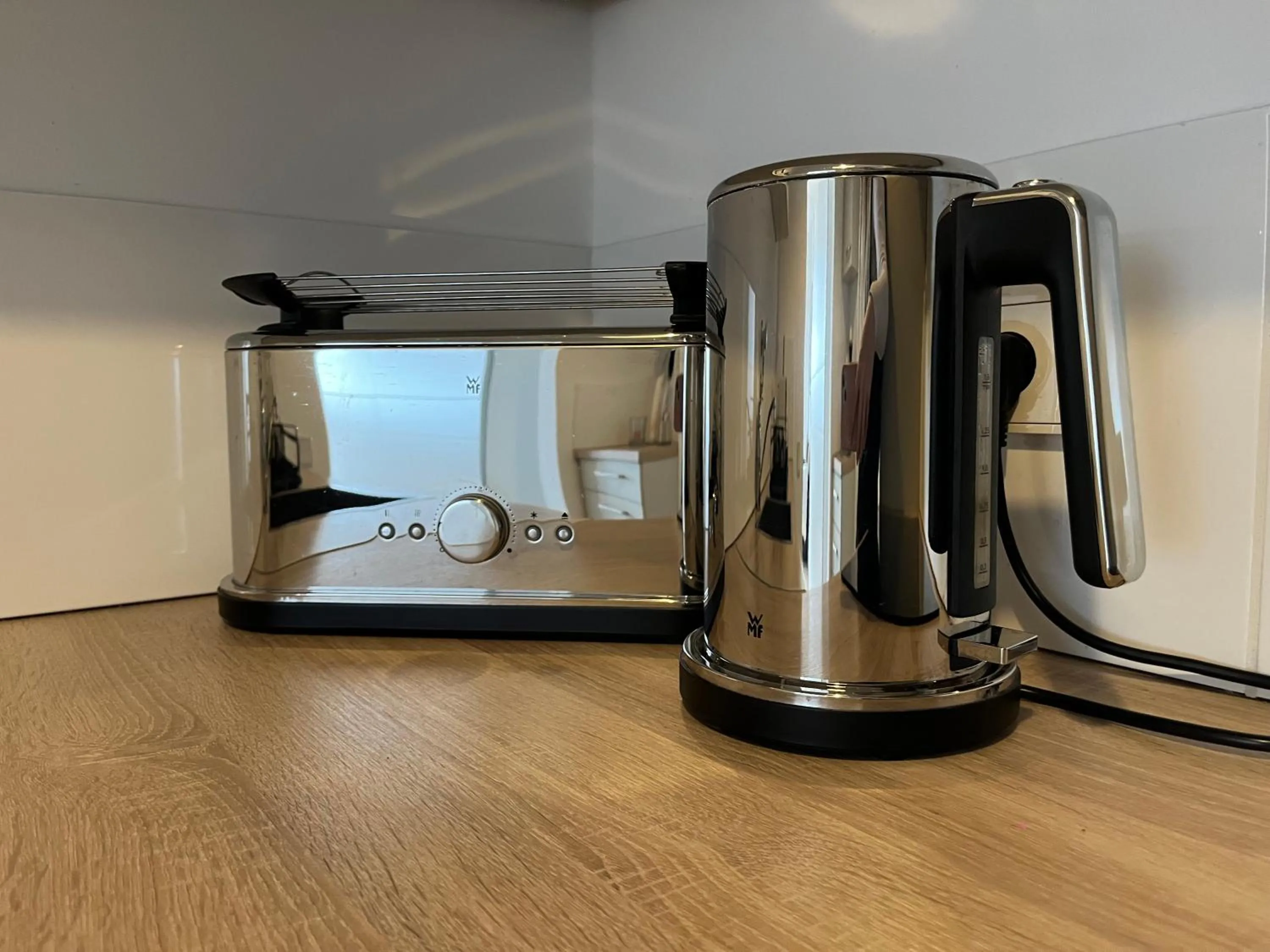 Coffee/tea facilities in Apartement Förde Blick