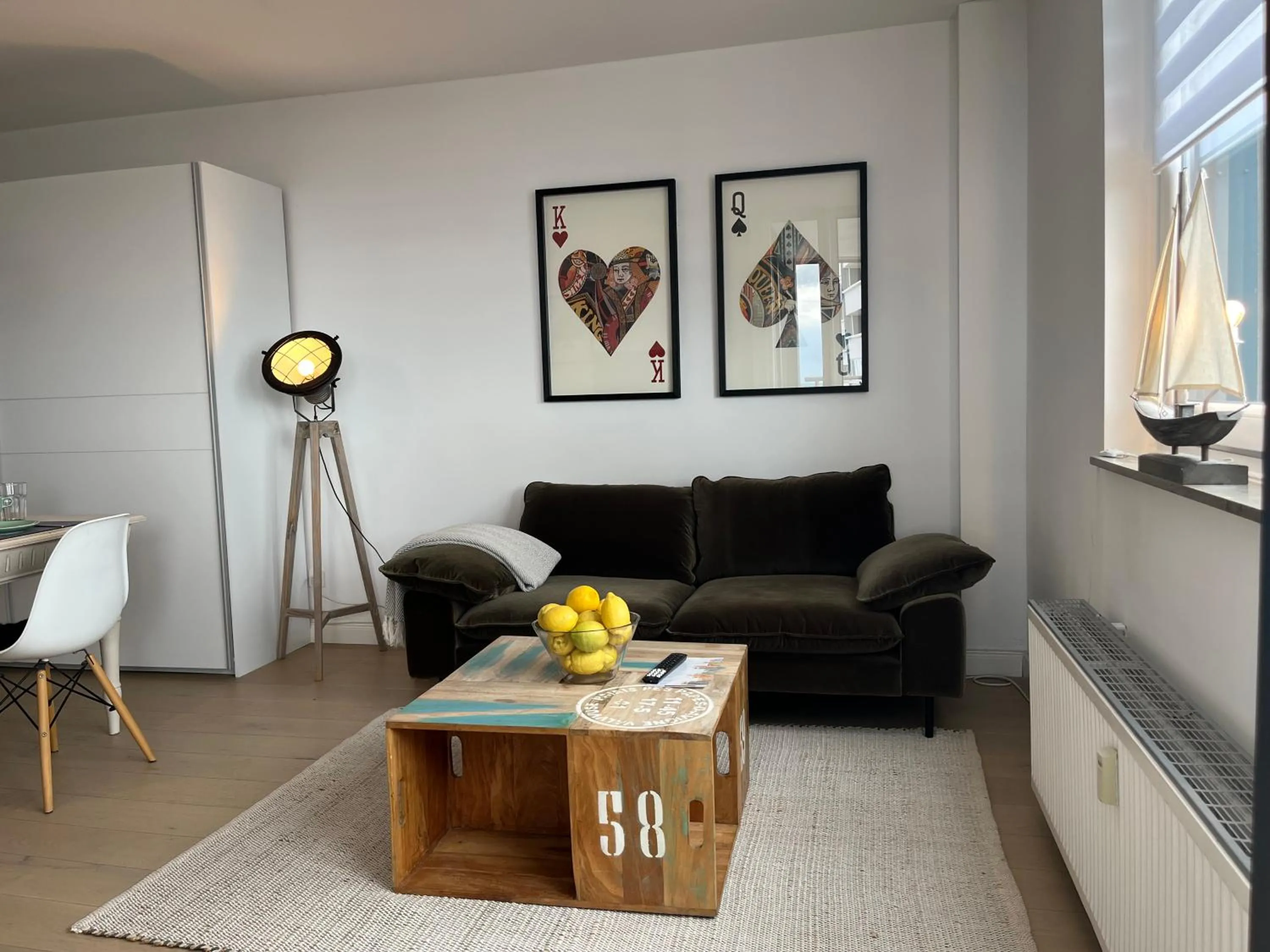 Living room in Apartement Förde Blick