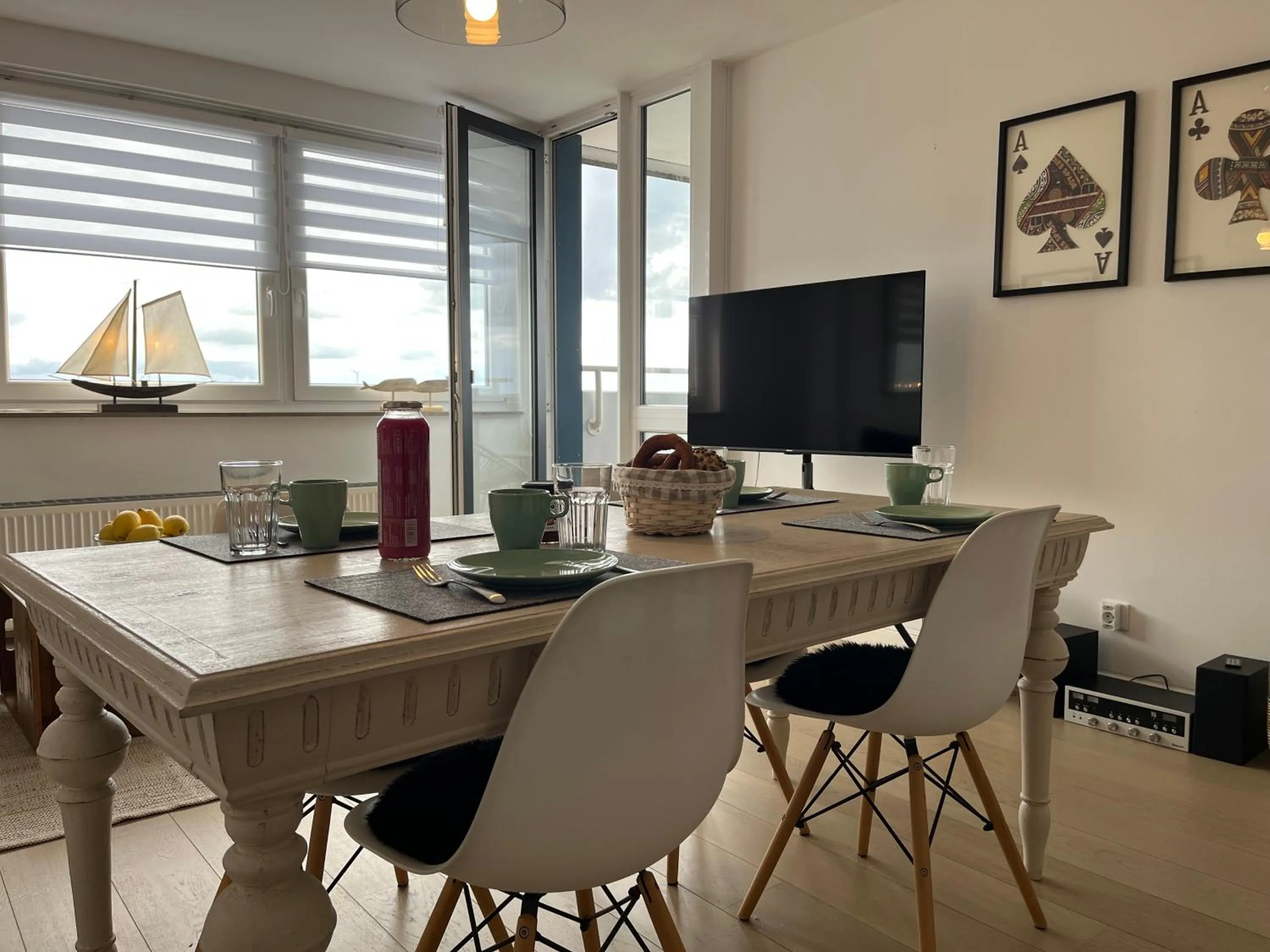 TV and multimedia in Apartement Förde Blick