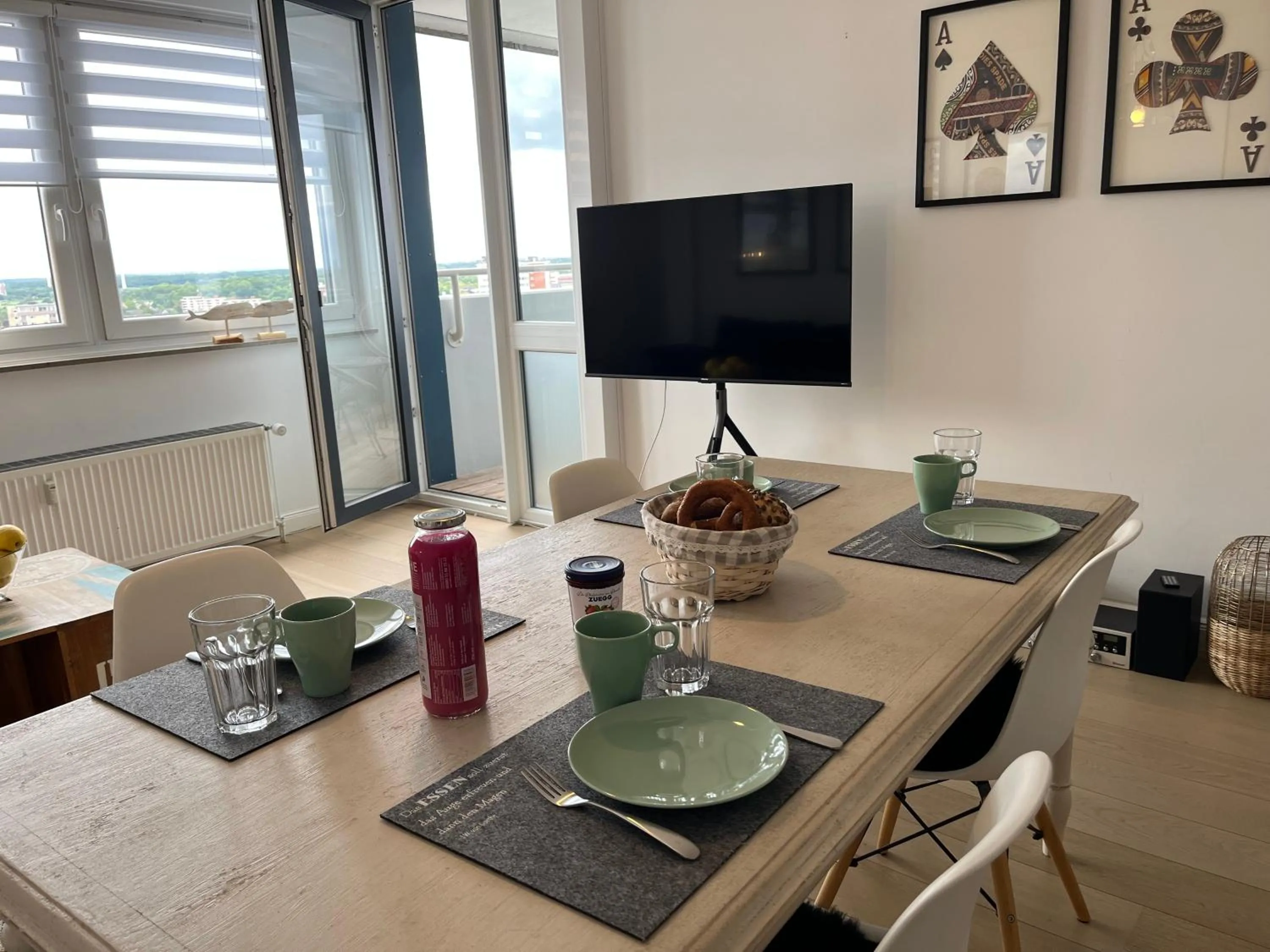 TV and multimedia in Apartement Förde Blick