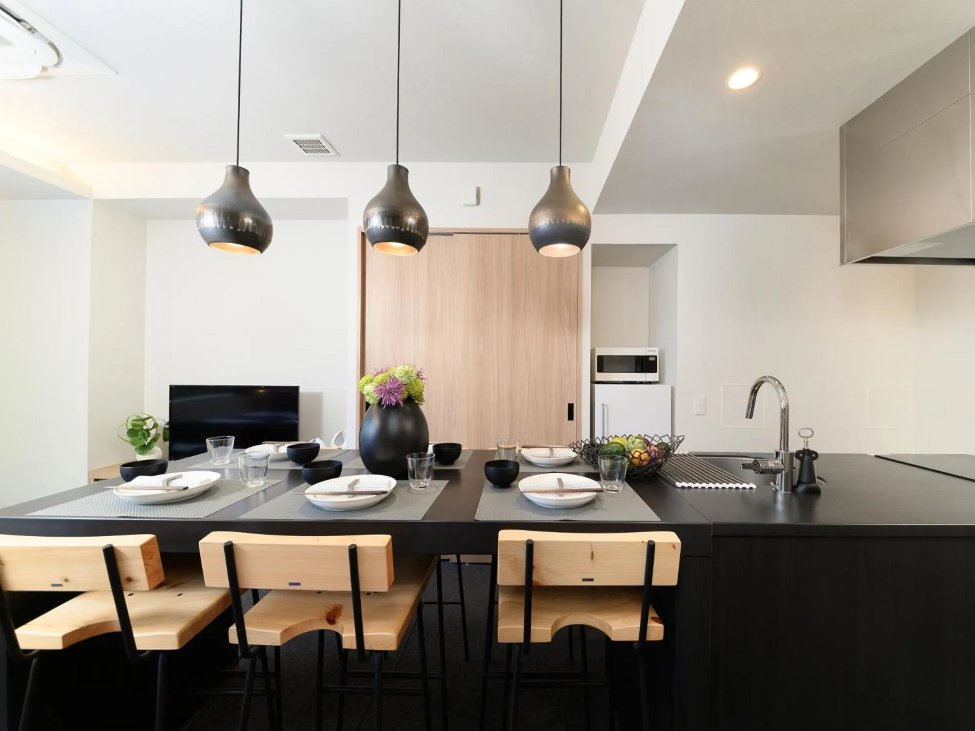 Kitchen or kitchenette in MIMARU Tokyo Ueno North