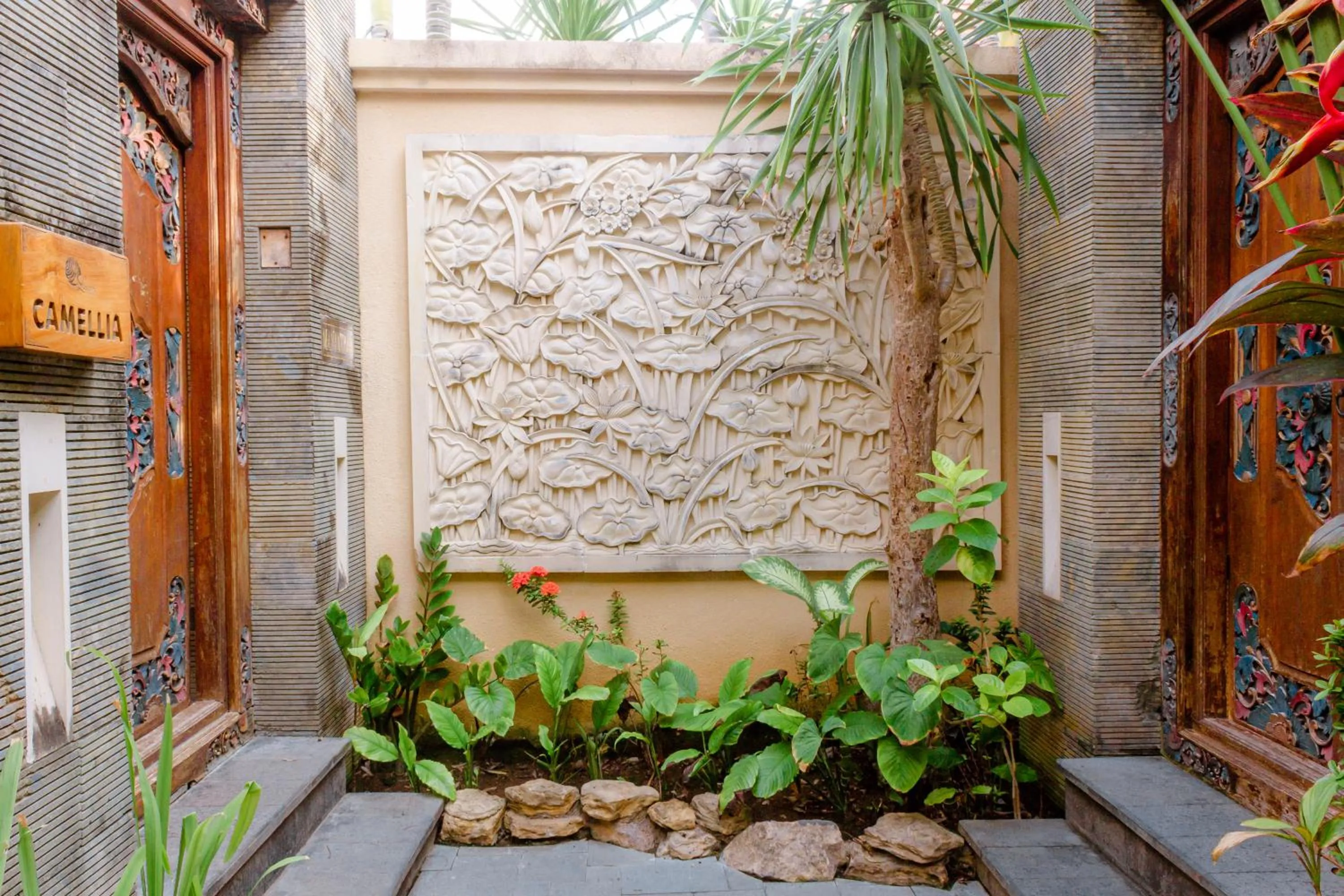 Facade/entrance in Lasanti Villas Seminyak