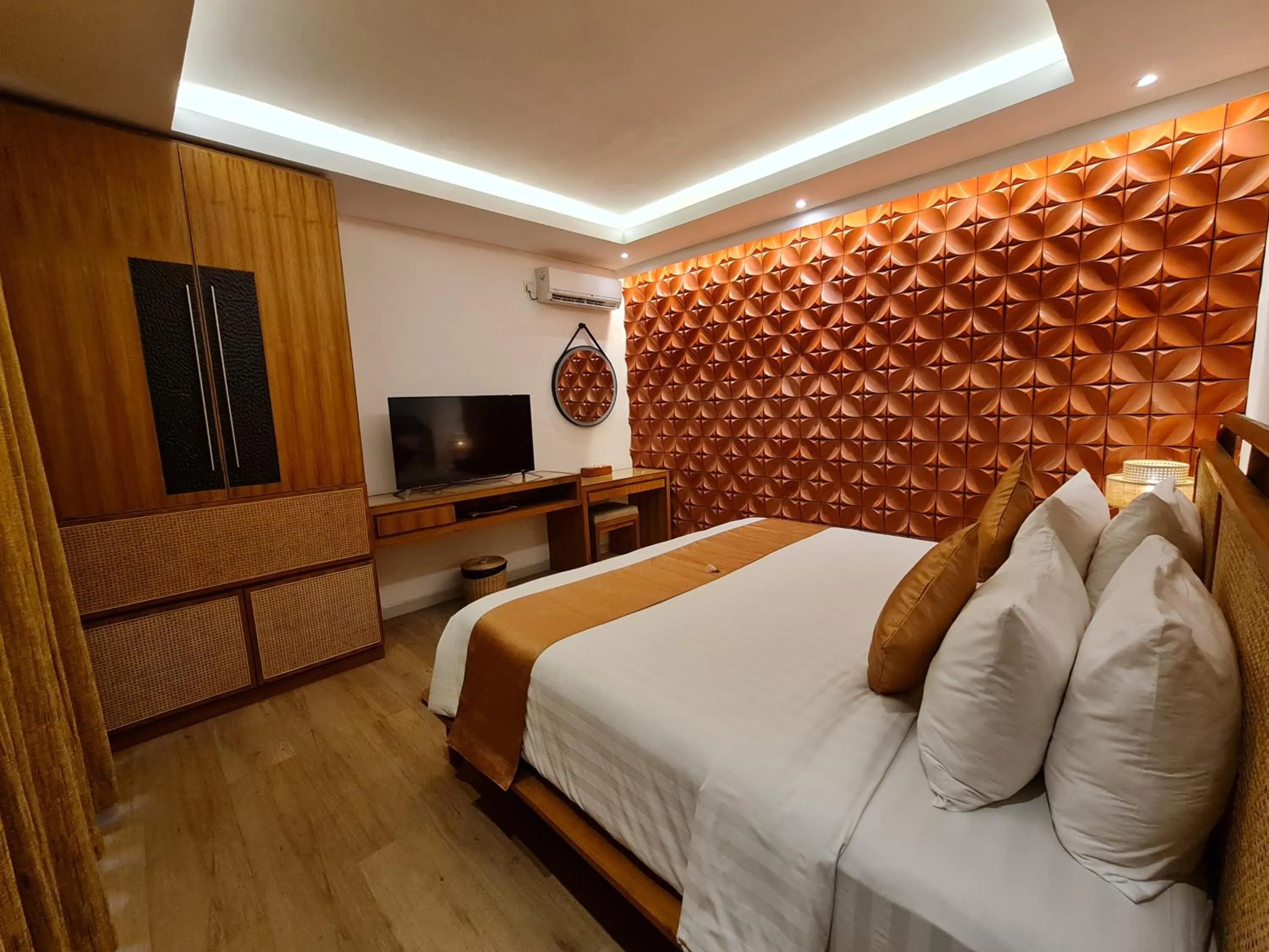 Bedroom, Bed in Lasanti Villas Seminyak