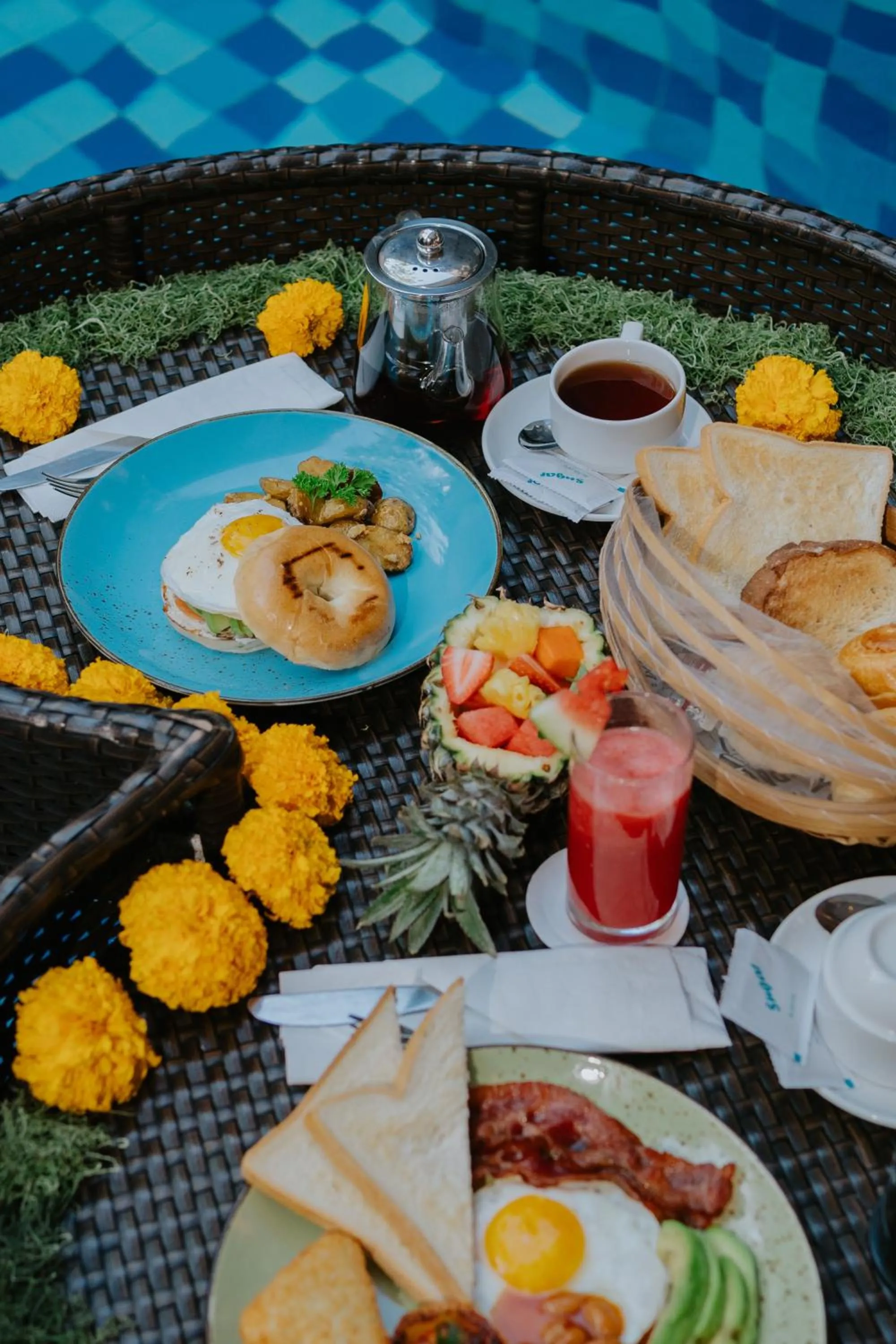 Breakfast in Lasanti Villas Seminyak