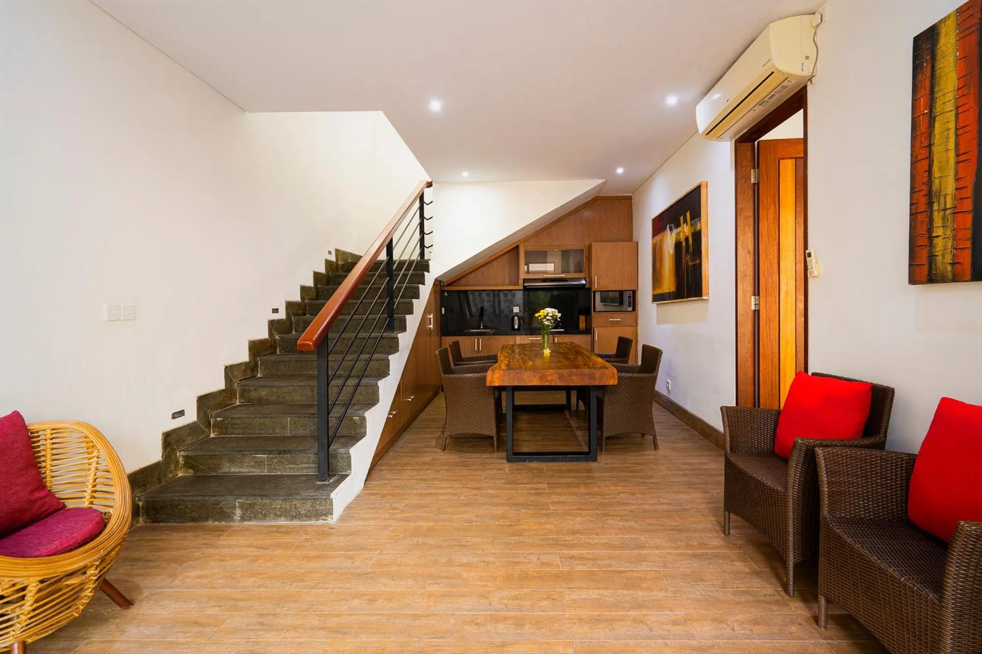 Kitchen or kitchenette in Lasanti Villas Seminyak