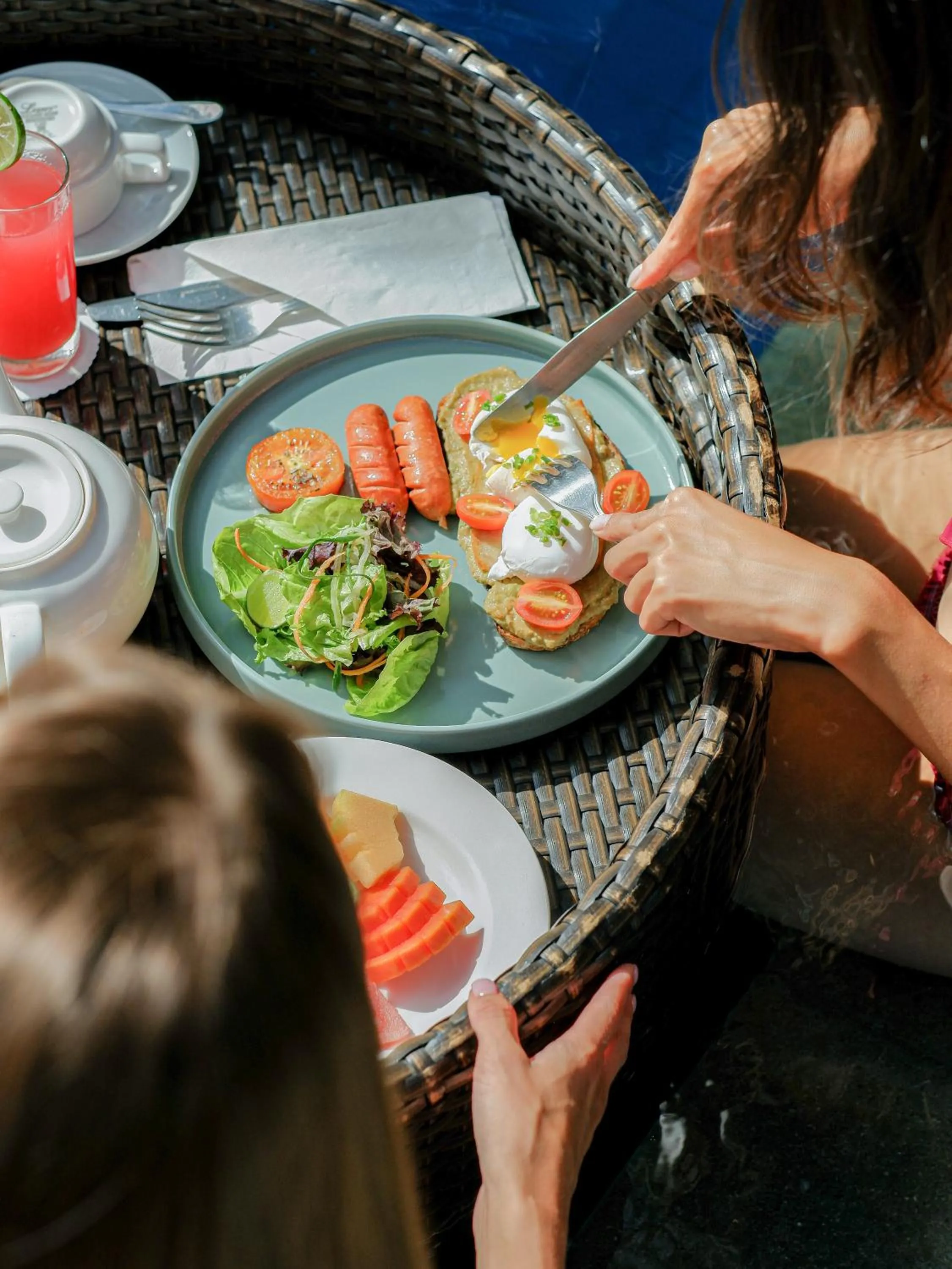 Breakfast in Lasanti Villas Seminyak