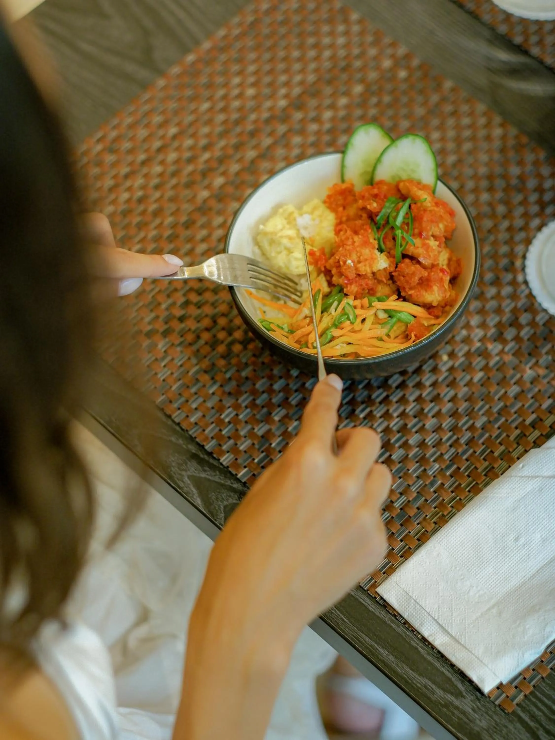 Restaurant/places to eat in Lasanti Villas Seminyak