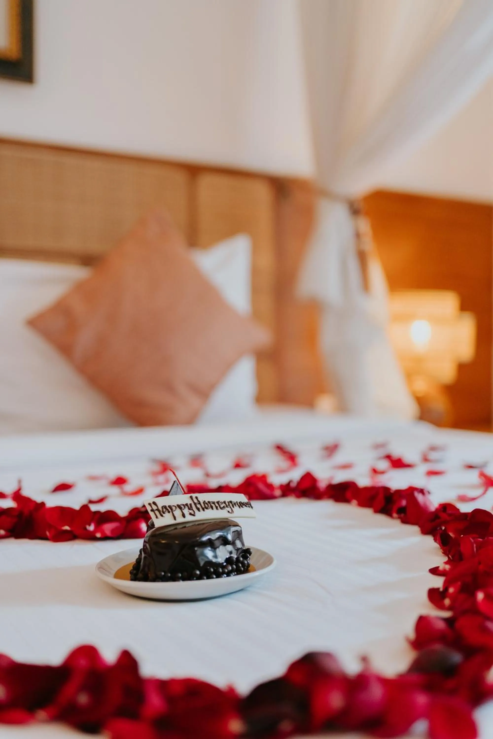 Bed in Lasanti Villas Seminyak