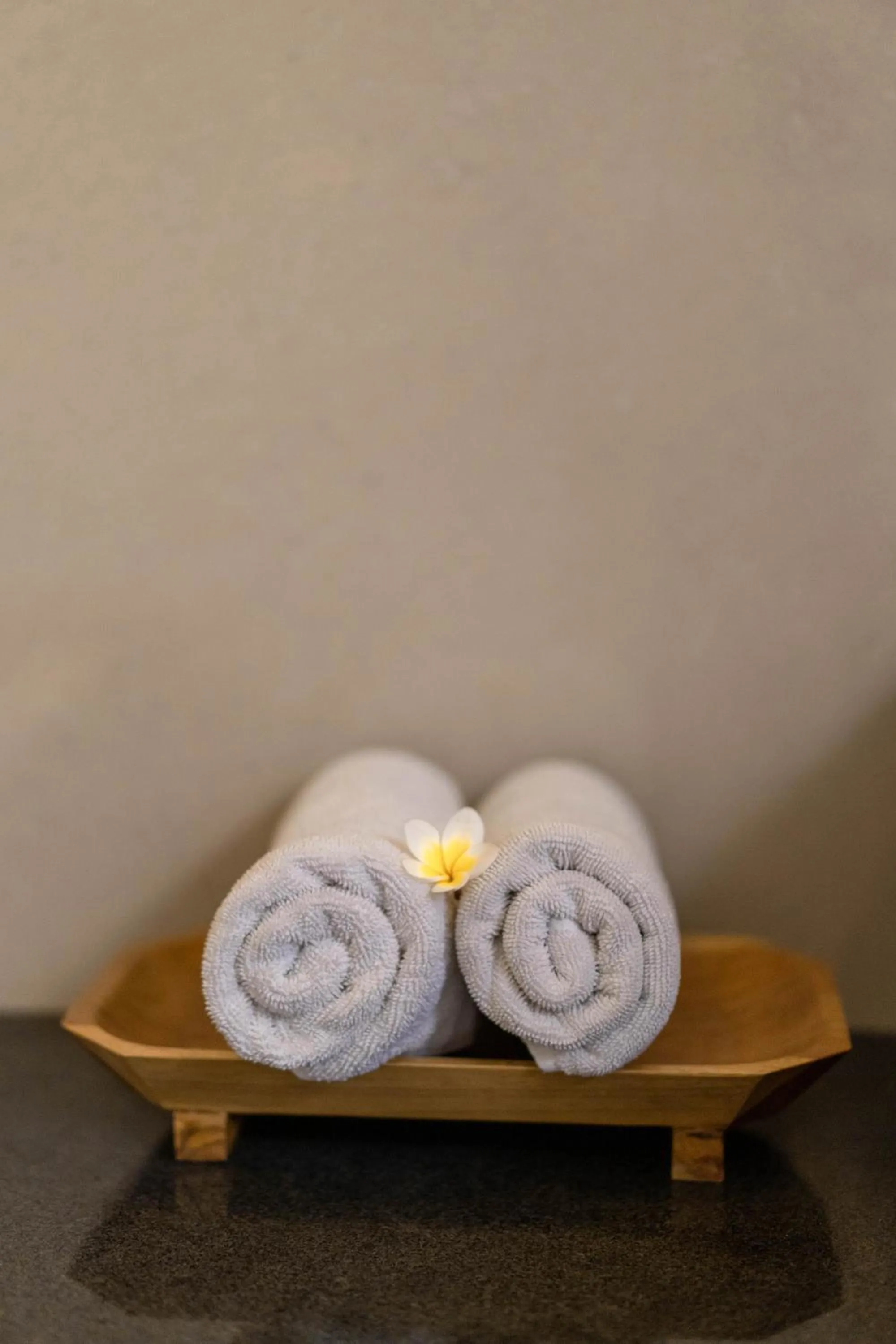 towels in Lasanti Villas Seminyak