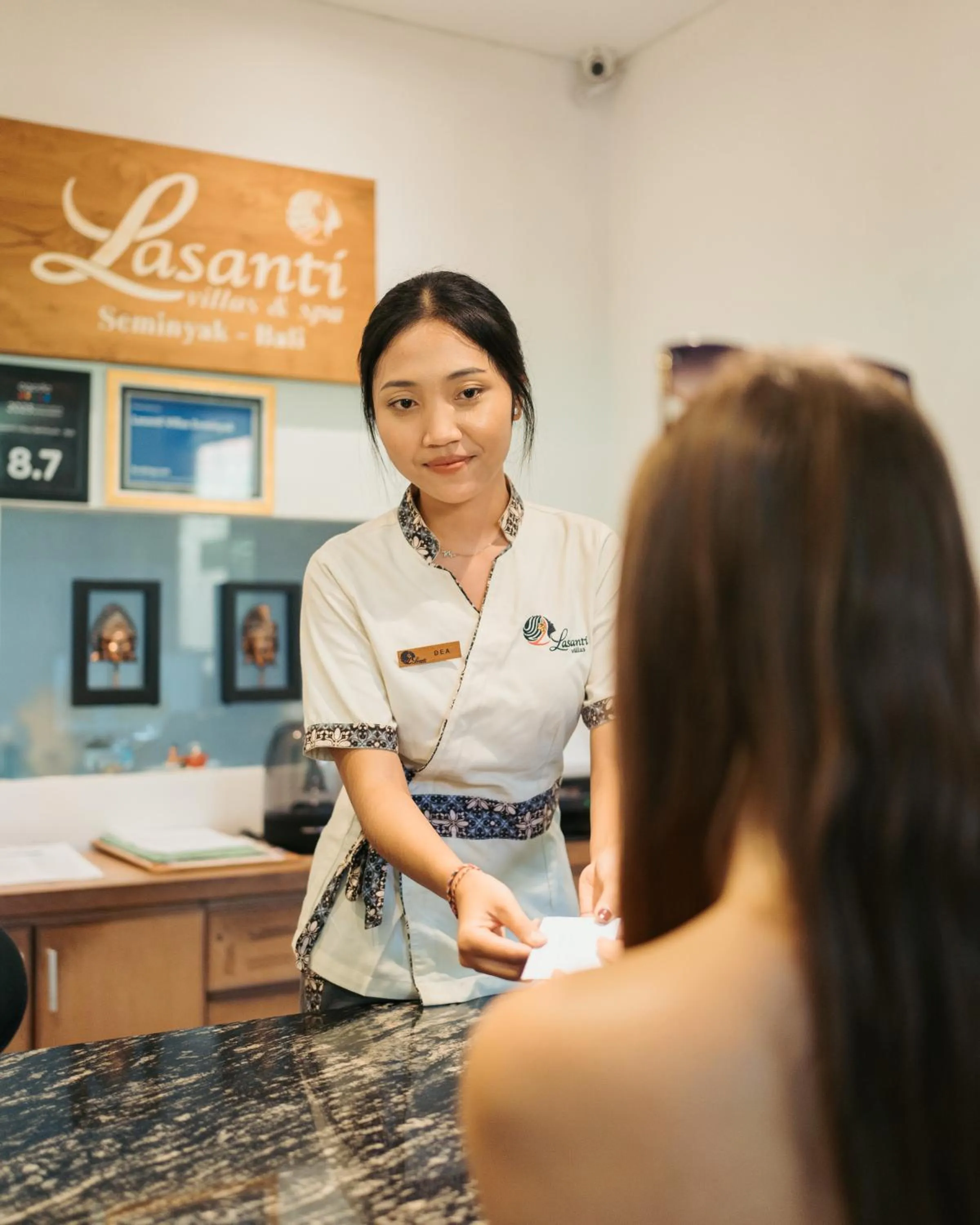 Lobby or reception in Lasanti Villas Seminyak