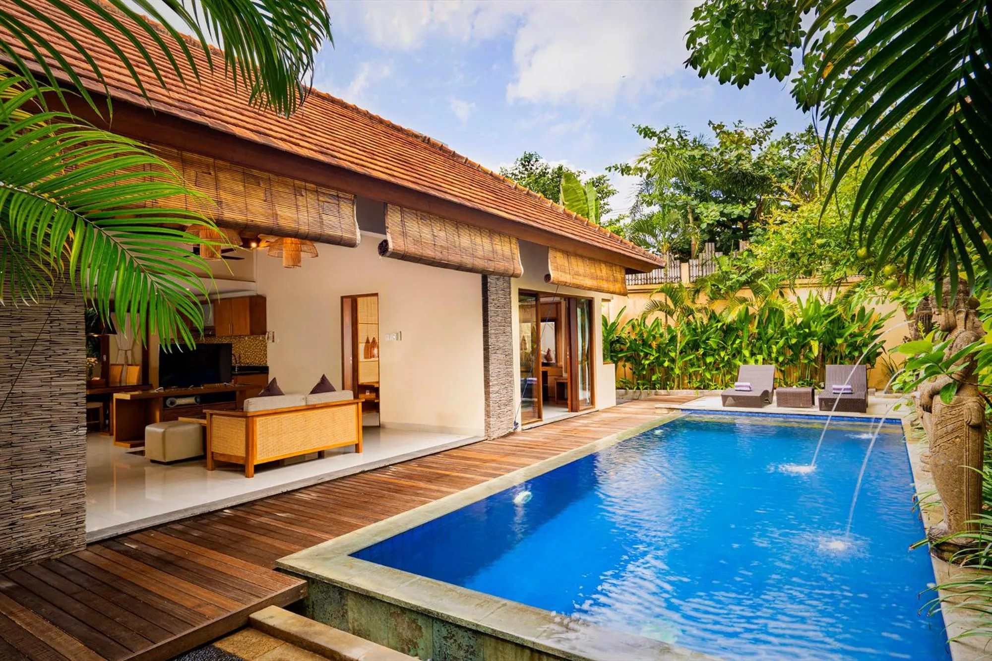 Property building in Lasanti Villas Seminyak