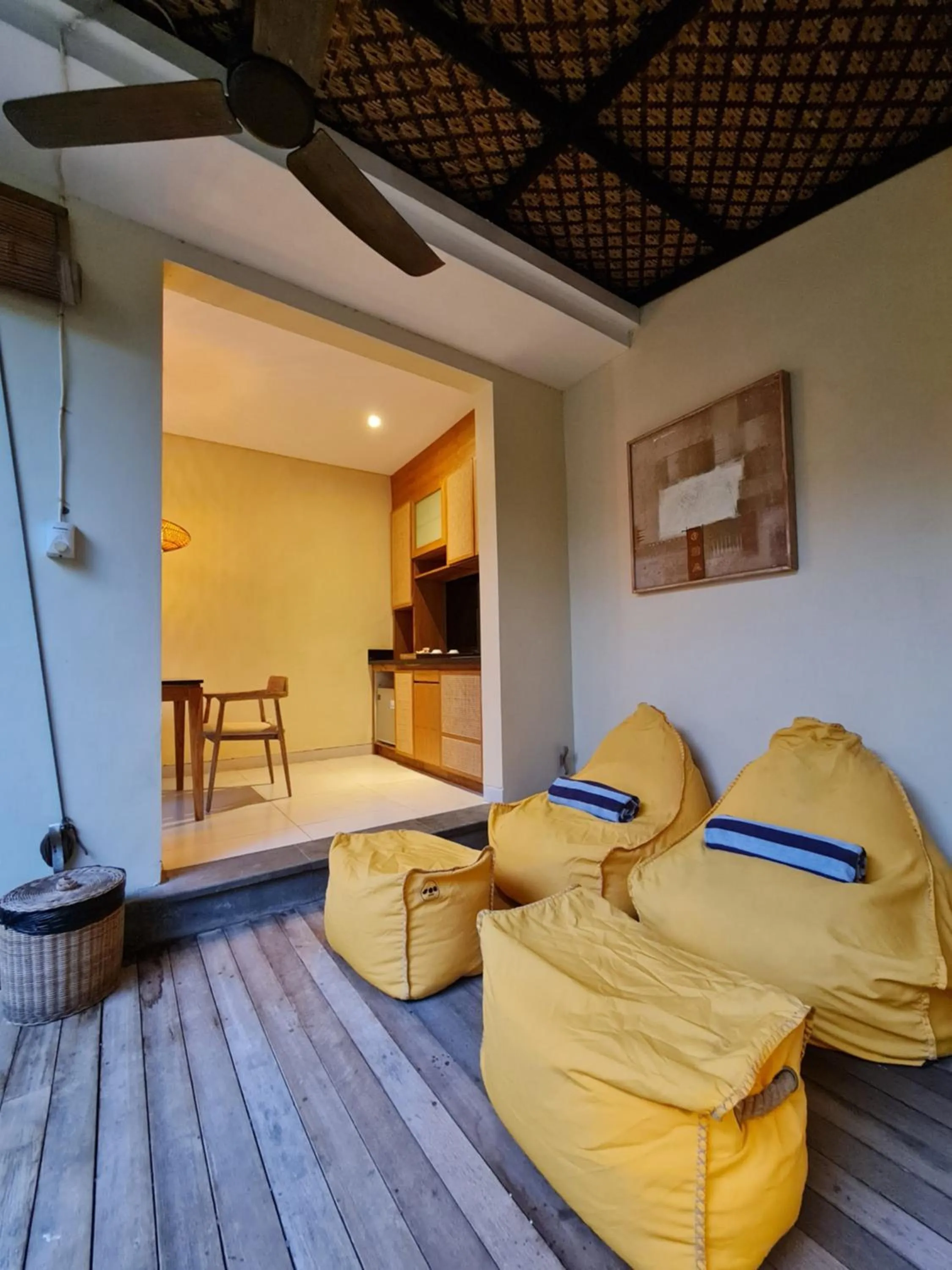 Balcony/Terrace in Lasanti Villas Seminyak