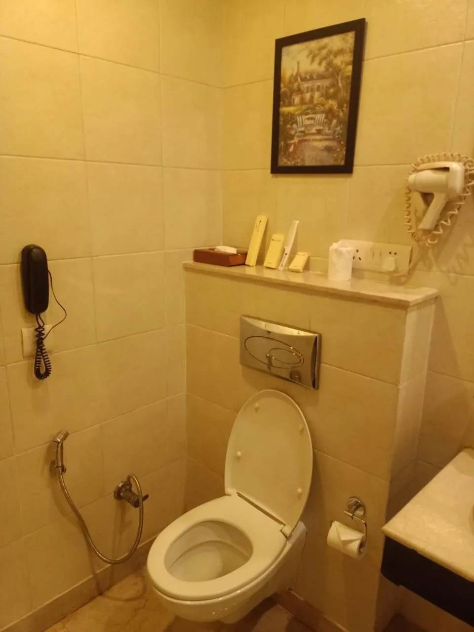 Shower in Rockland Hotel, C.R Park