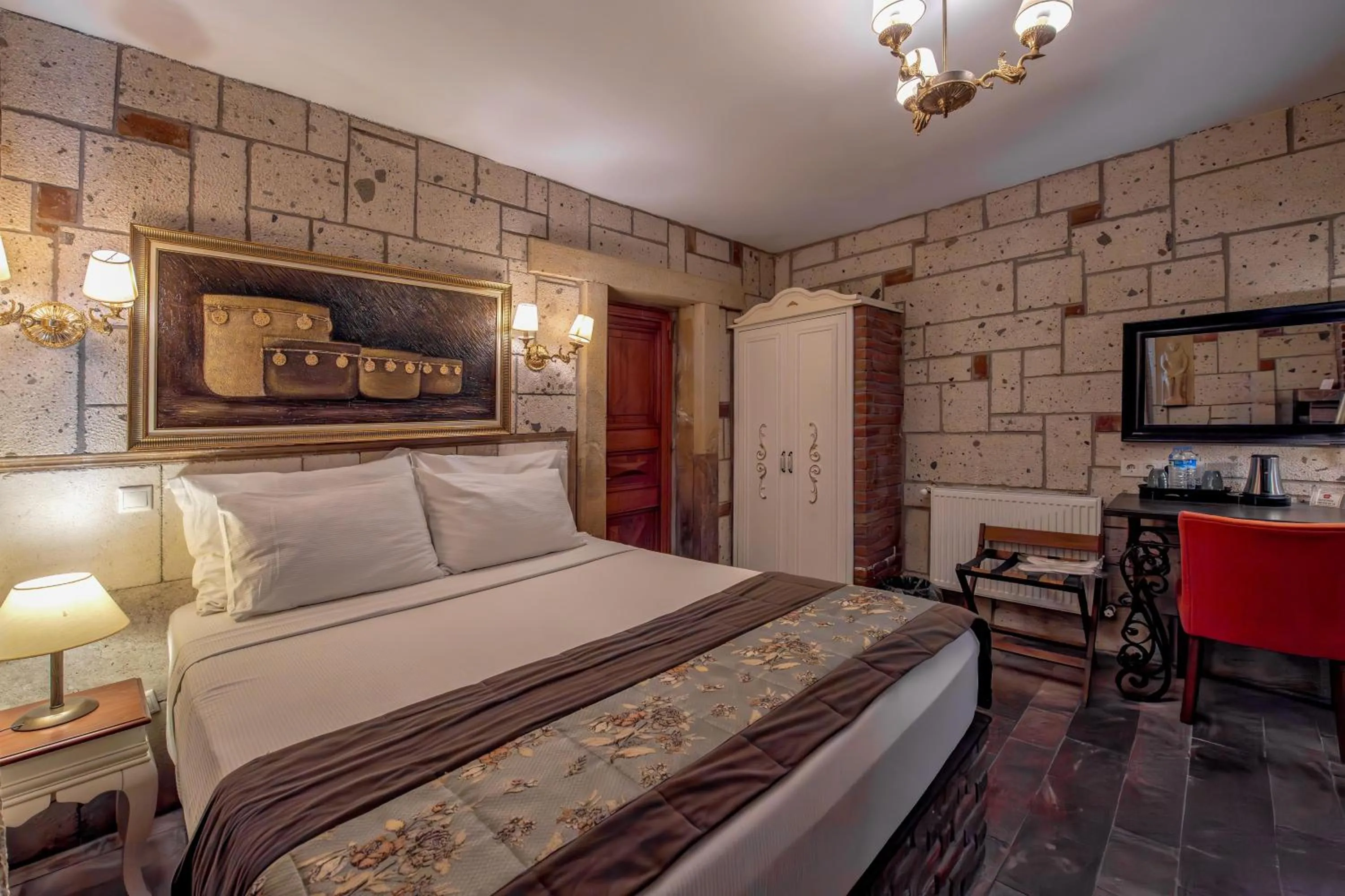 Bed in Wineport Lodge Agva Riverside Hotel & Winery