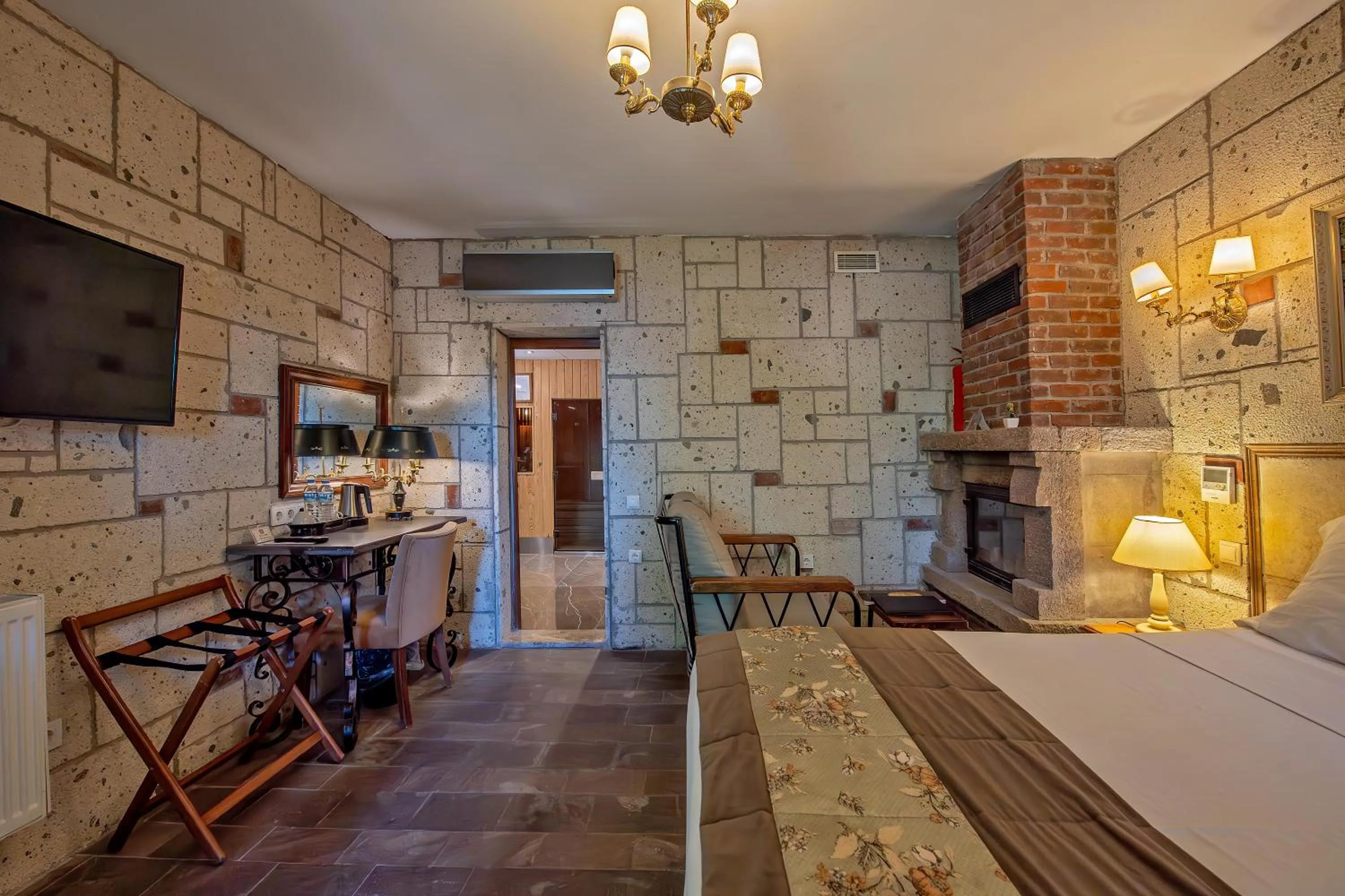 Bed in Wineport Lodge Agva Riverside Hotel & Winery