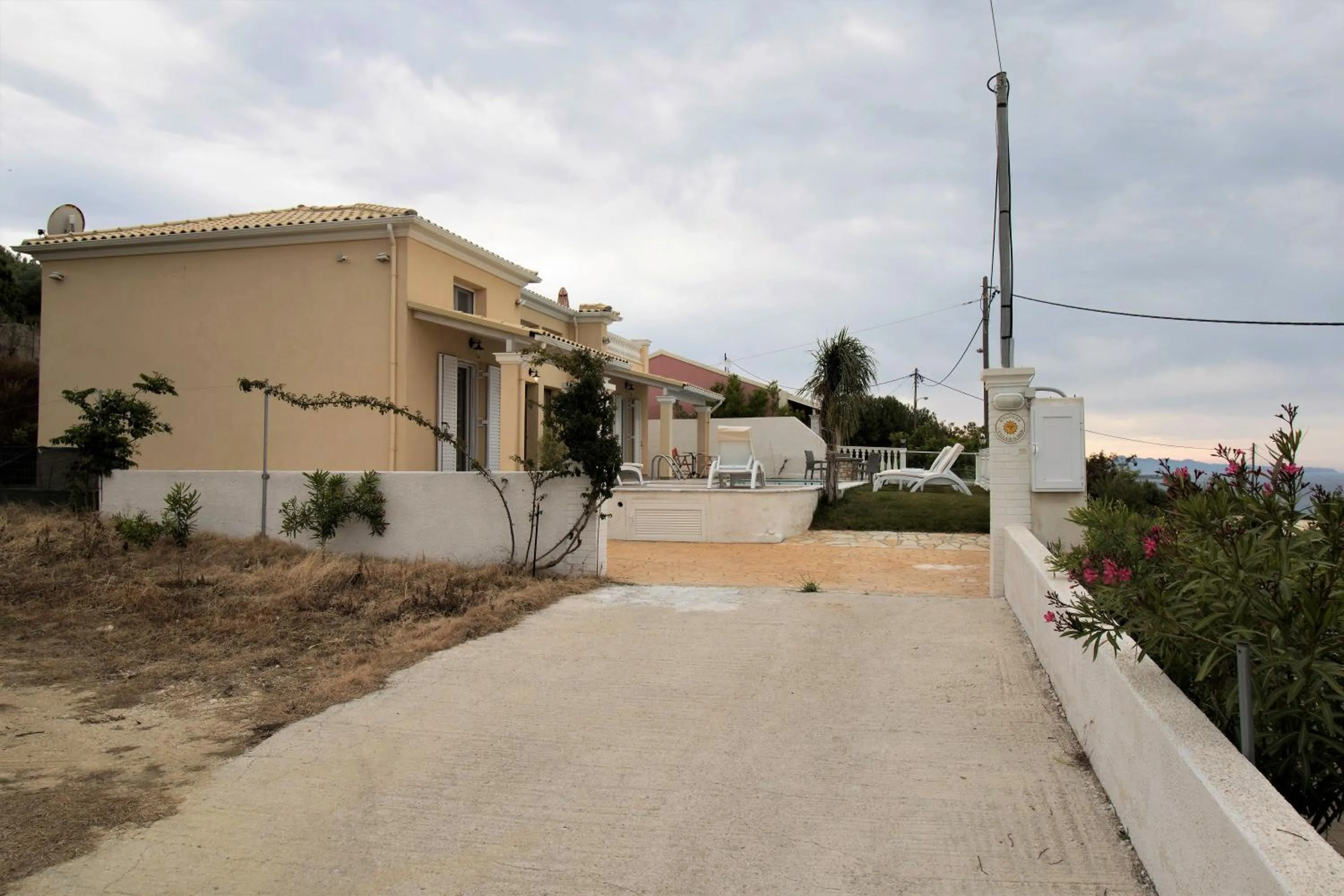 Facade/entrance in Villa de la Mer