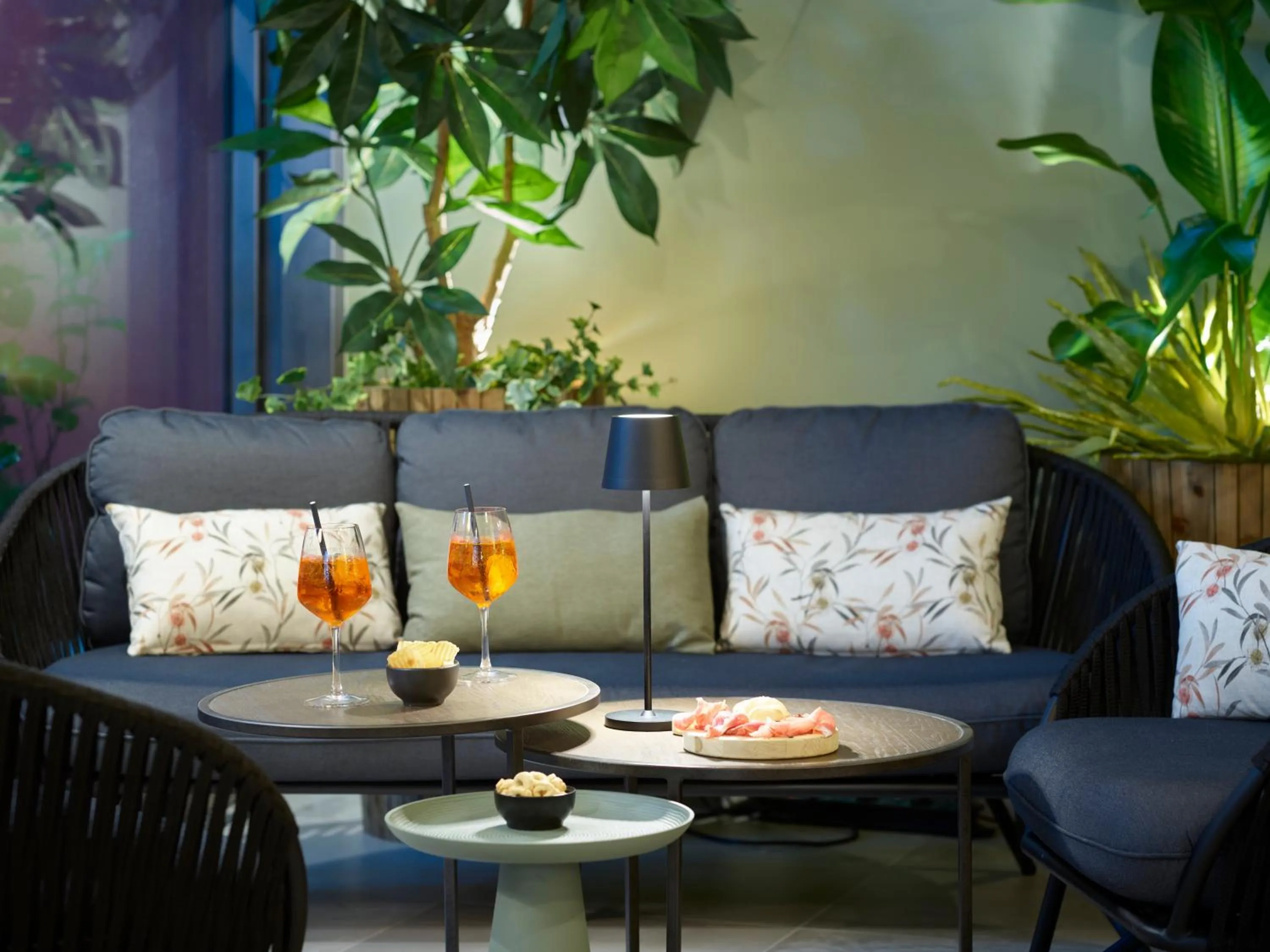 Living room in Hotel America