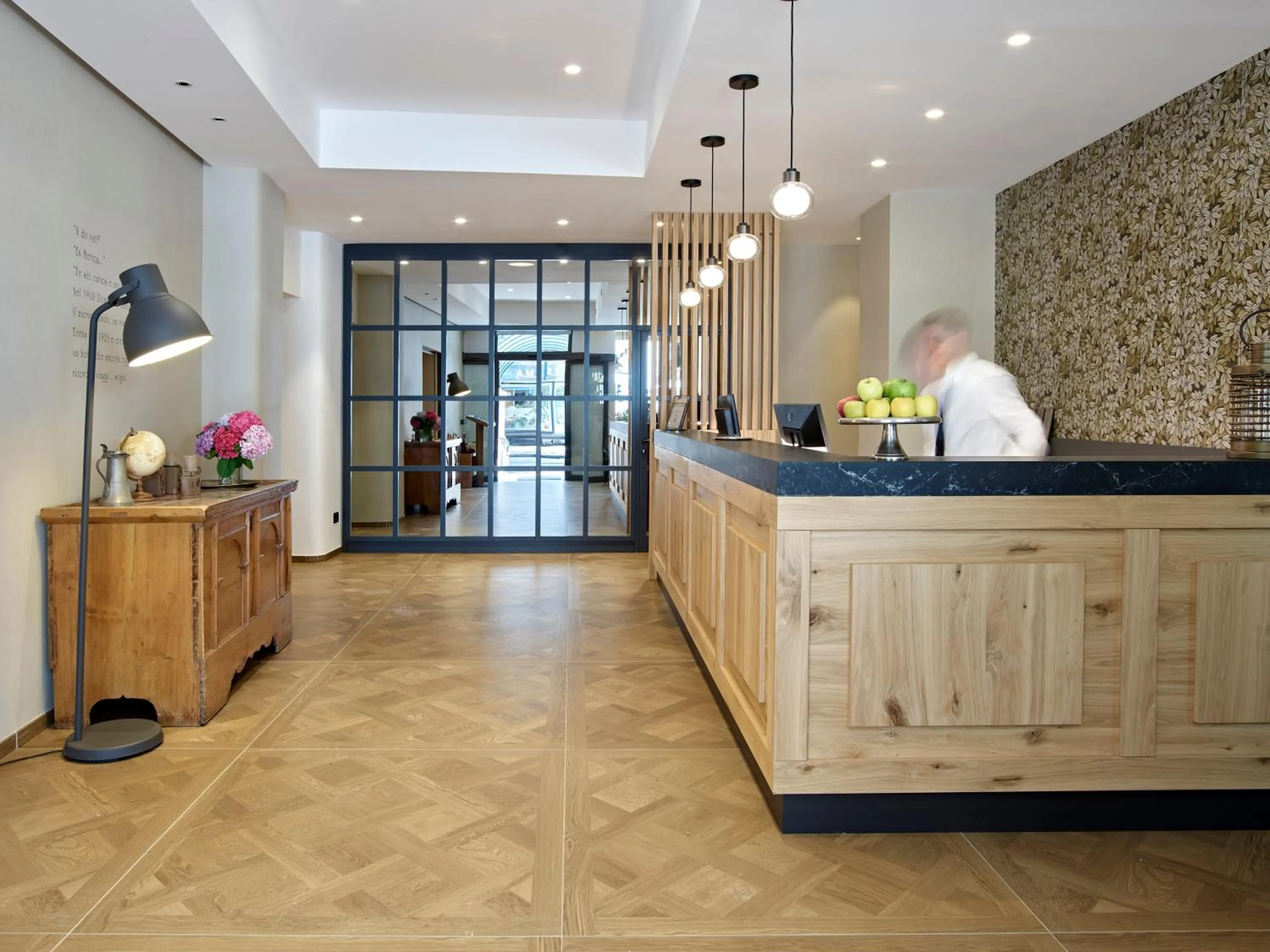 Staff in Hotel America