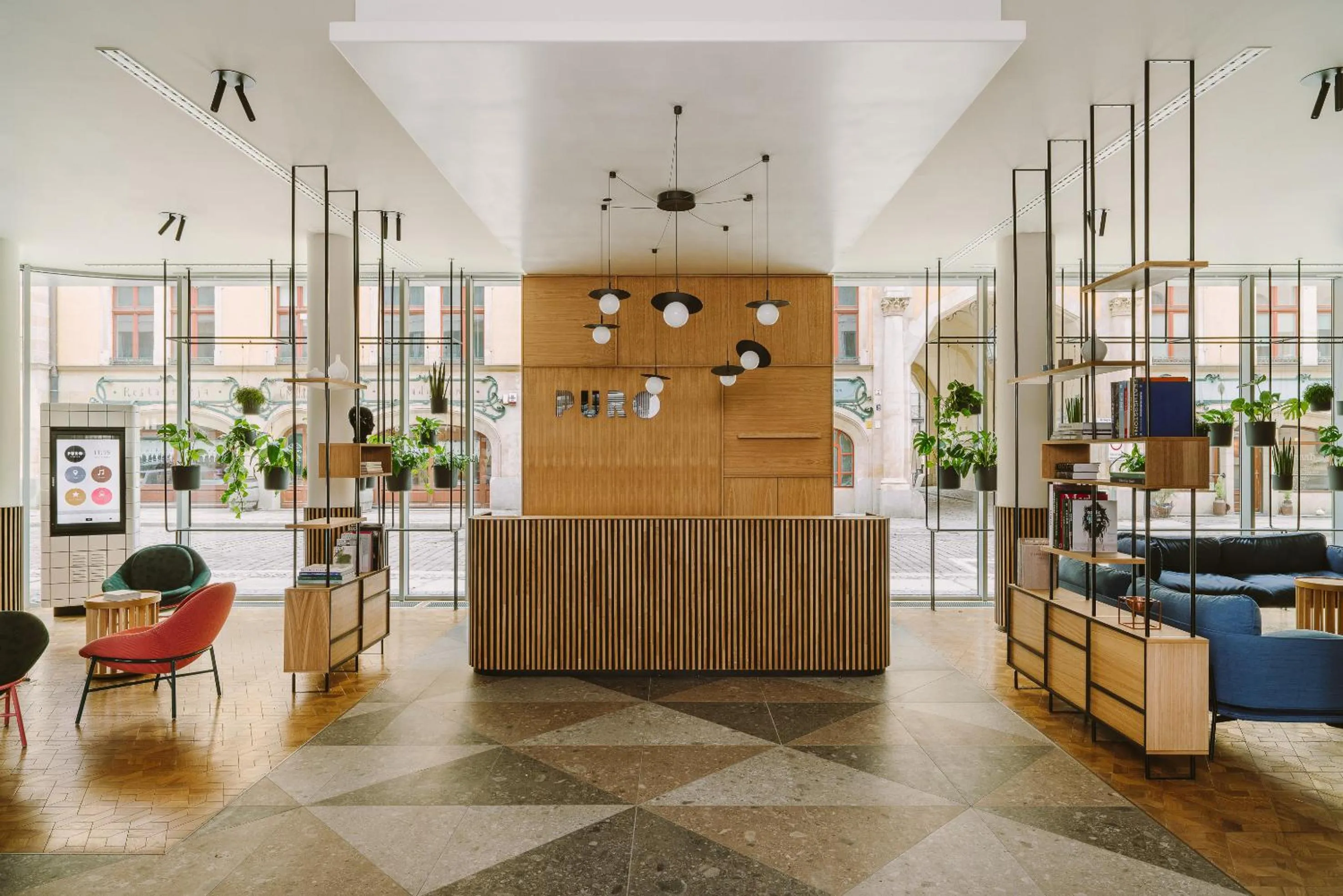 Lobby or reception in PURO Wrocław Stare Miasto