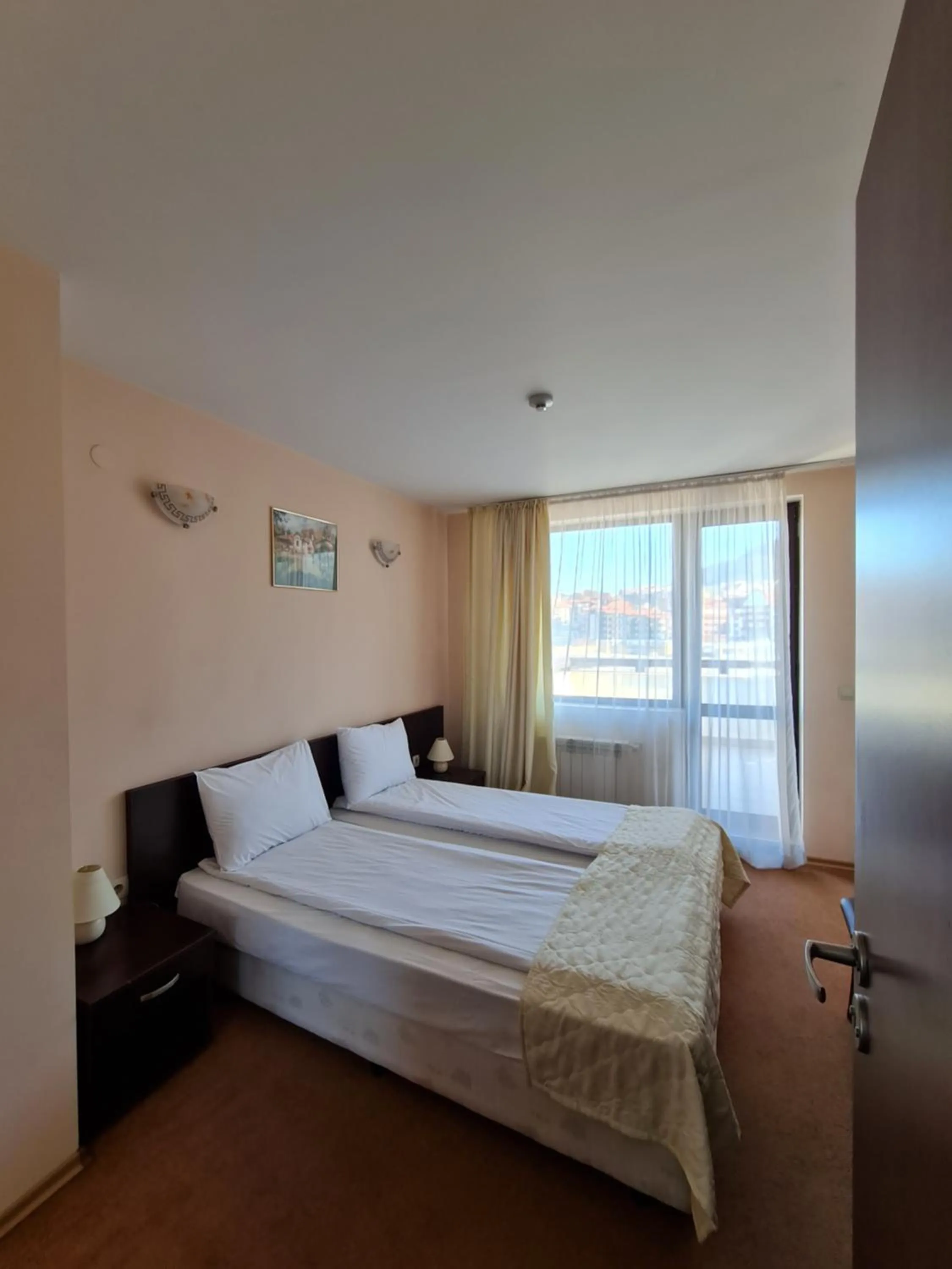 Bed in Apart Hotel Orbilux