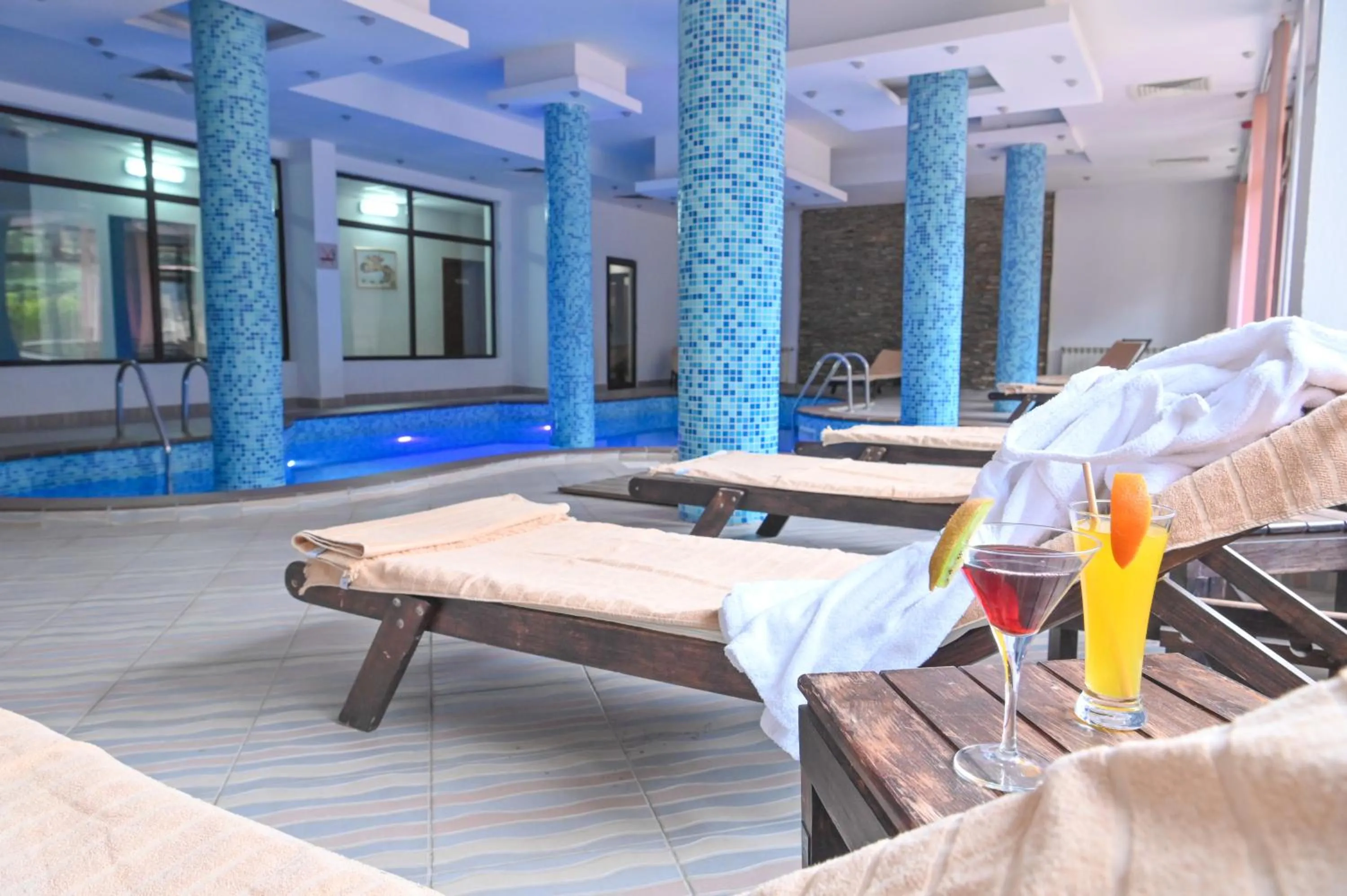 Swimming pool in Apart Hotel Orbilux