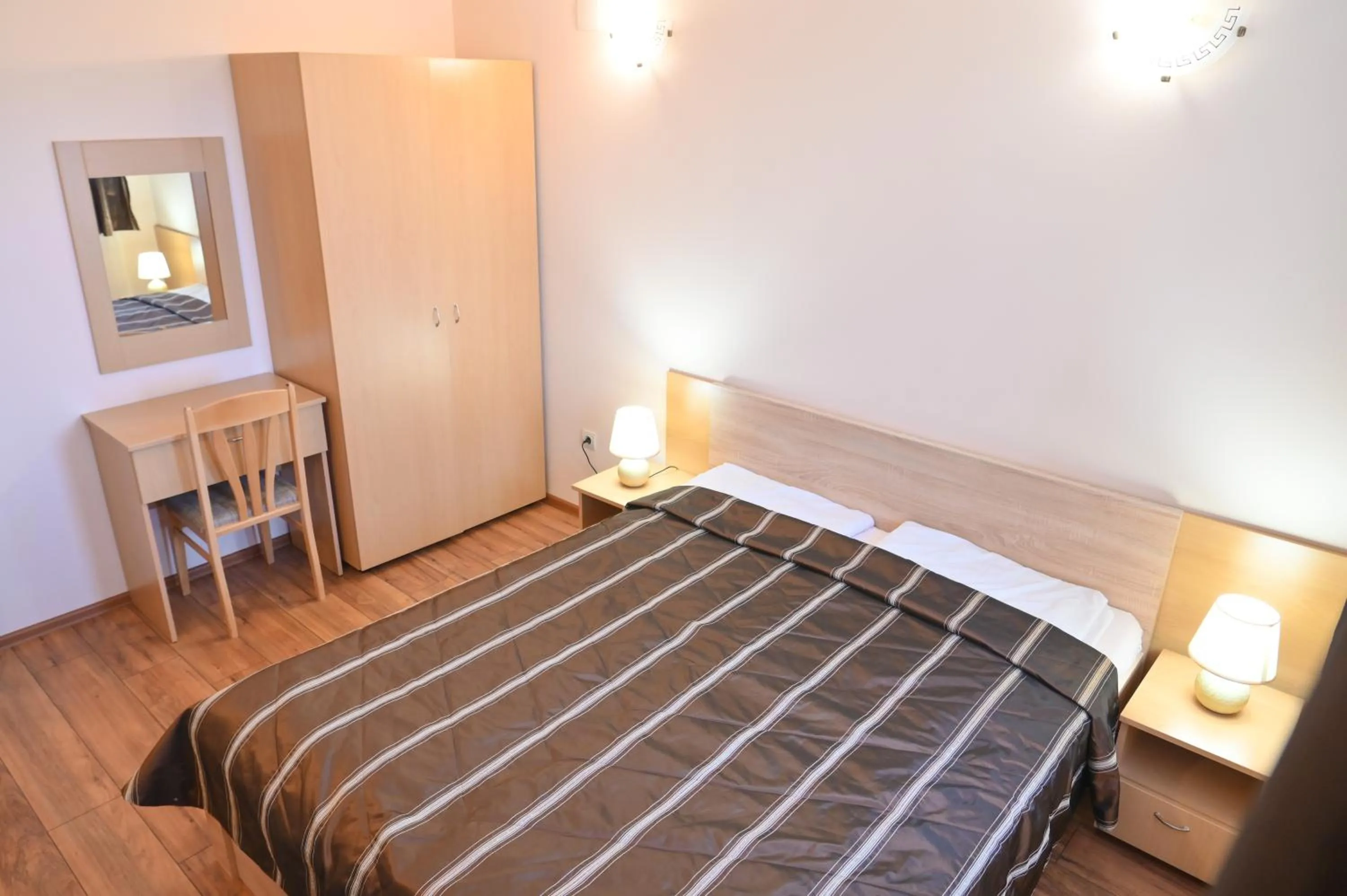 Bed in Apart Hotel Orbilux